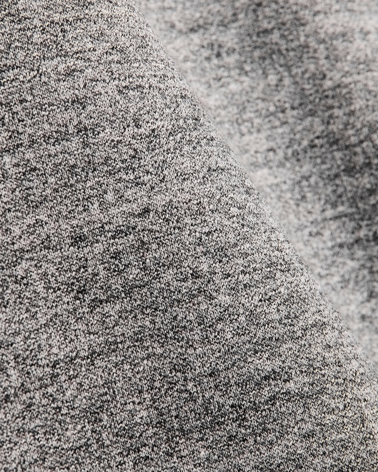 Fleeced FoxFibre® Zip Hoodie in Charcoal - Image 7