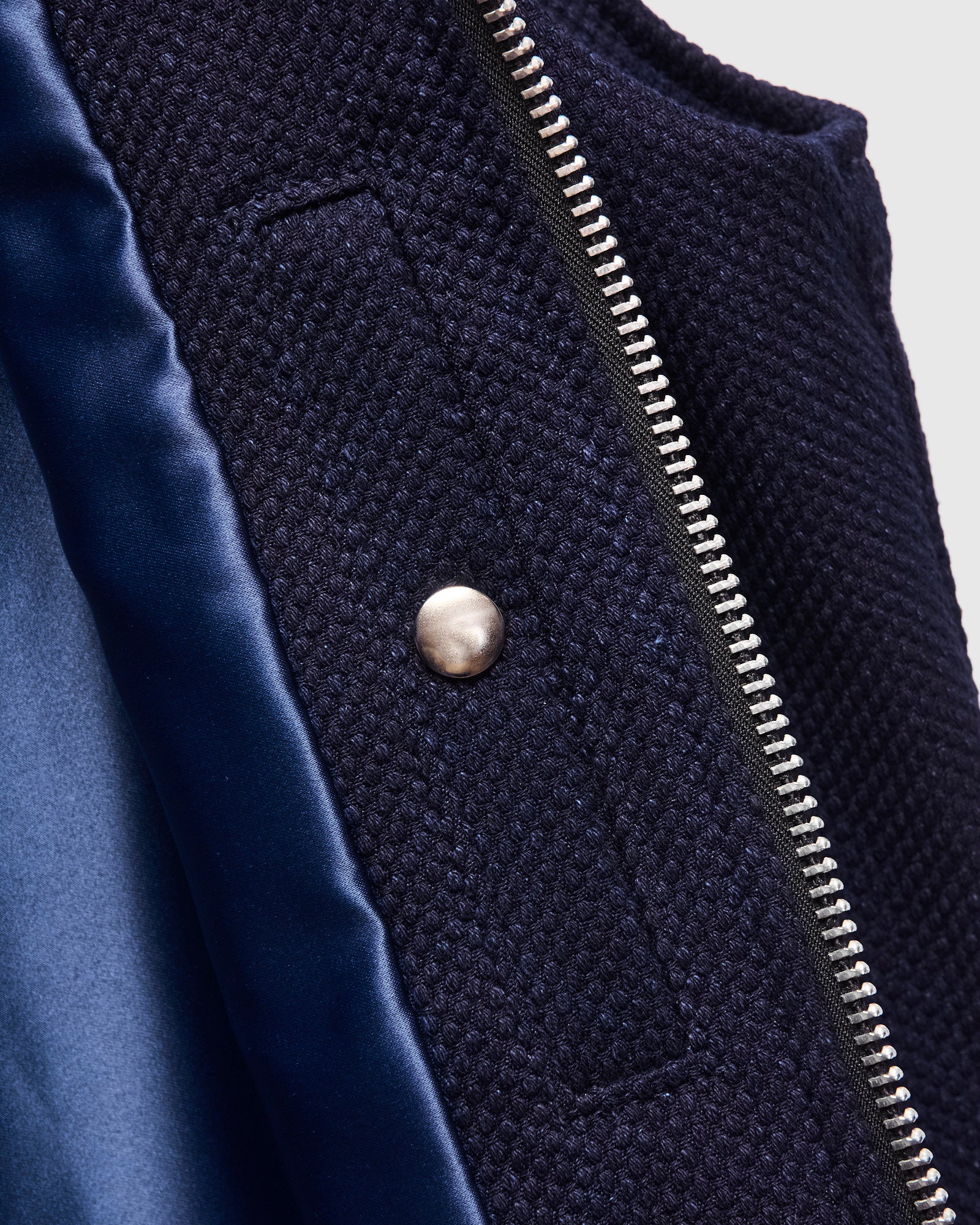 Flight Vest in Indigo Sashiko - Image 7