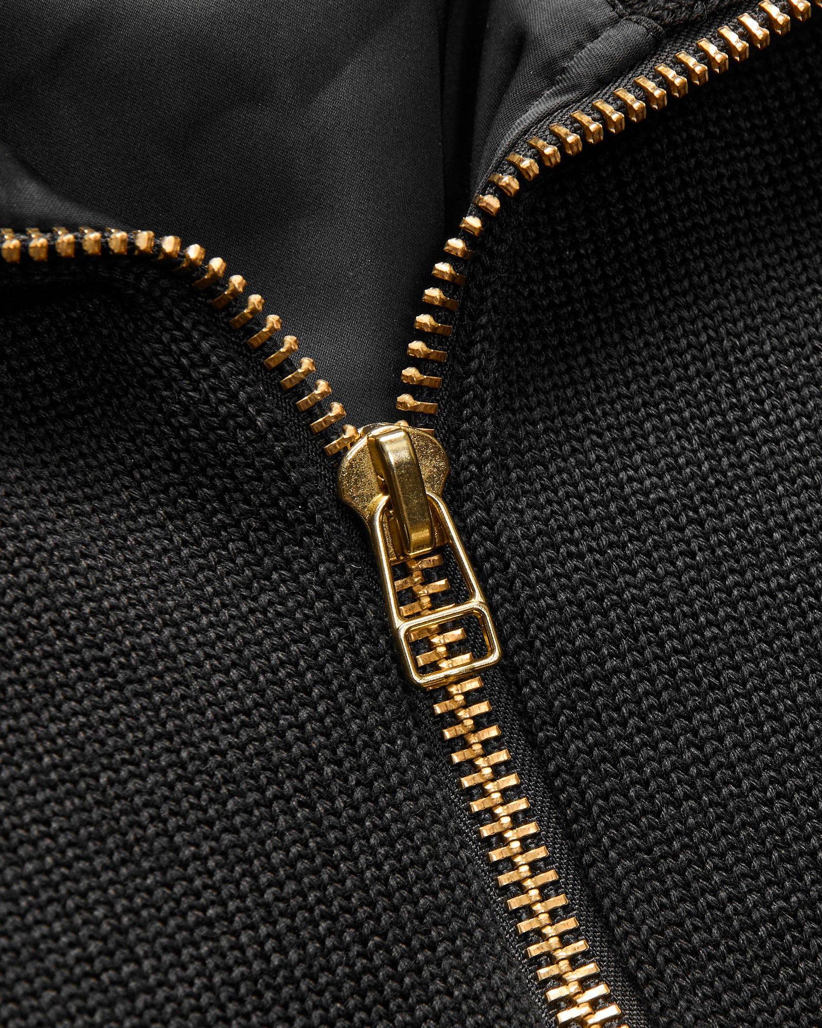 "Full Throttle" Moto Sweater in Black - Image 4