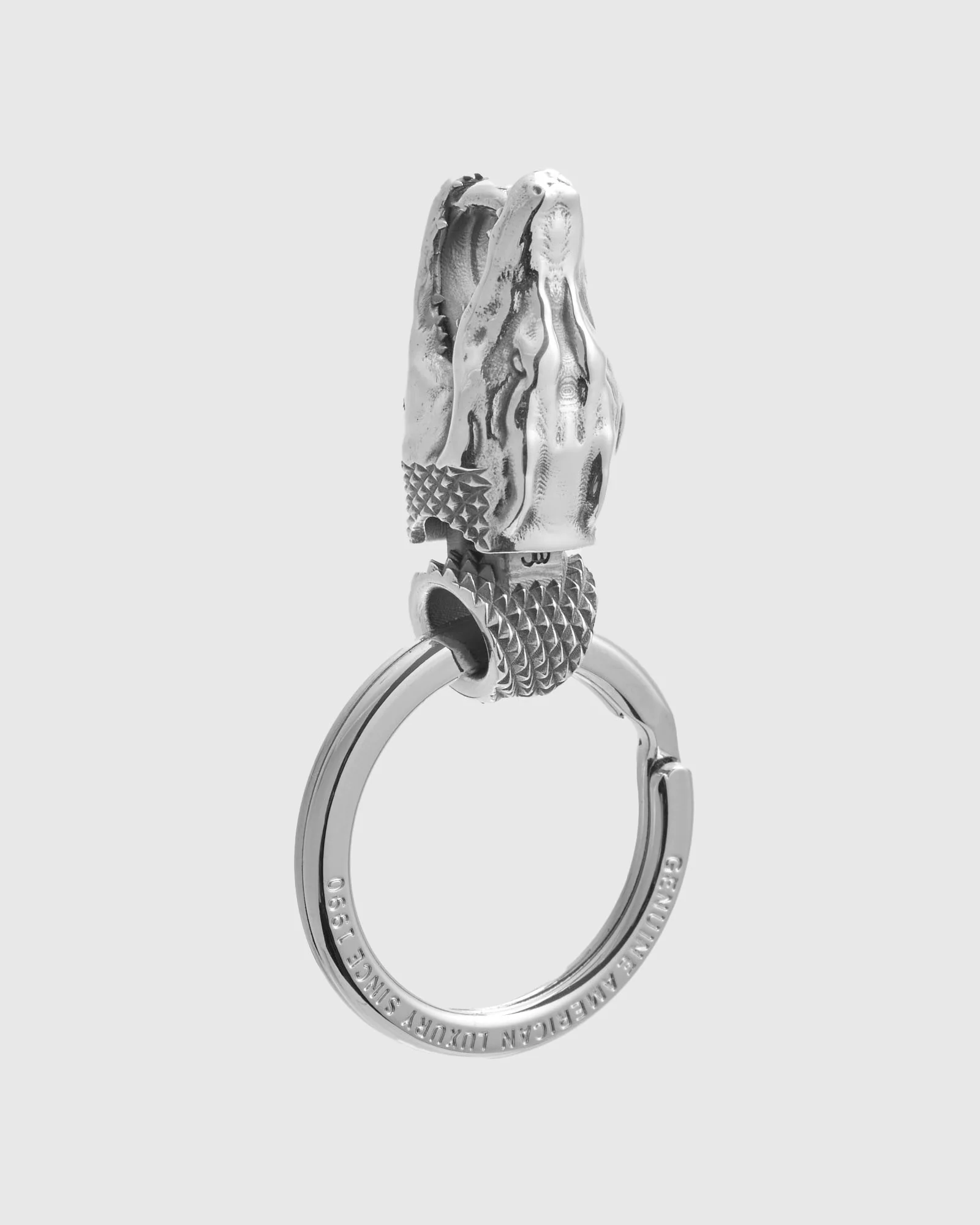 Gator Head Pendant in Sterling Silver - Image 5