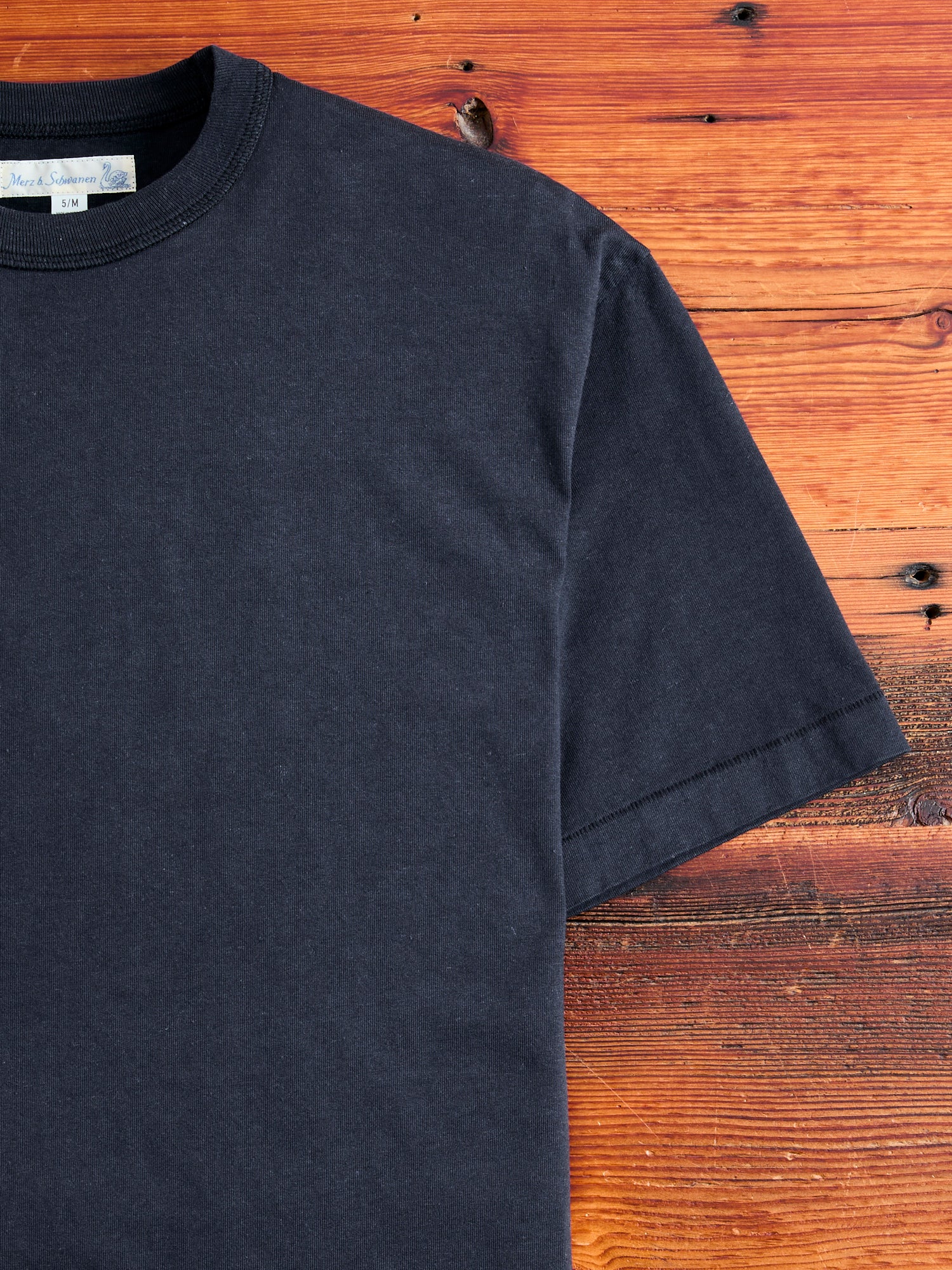 GHP01 "Good Basics" Hemp Blend 7.1oz T-Shirt in Charcoal - Image 6