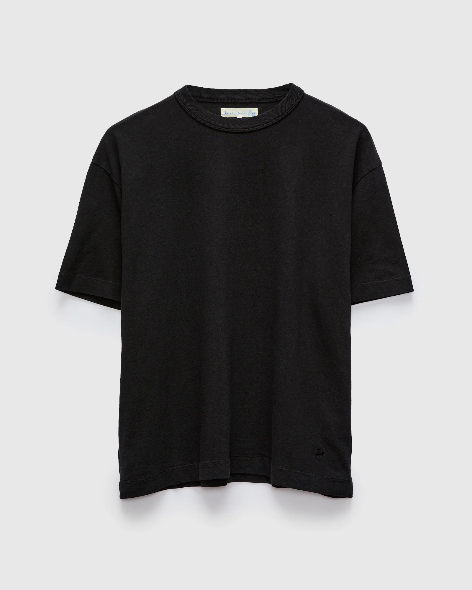 GHP01 "Good Basics" Sturdy Giza Hemp 7.1oz T-Shirt in Deep Black