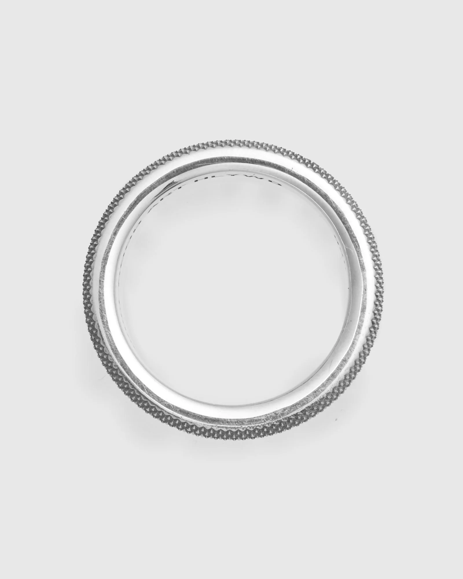 Goosebumps Spacer Ring in Sterling Sliver - Image 3