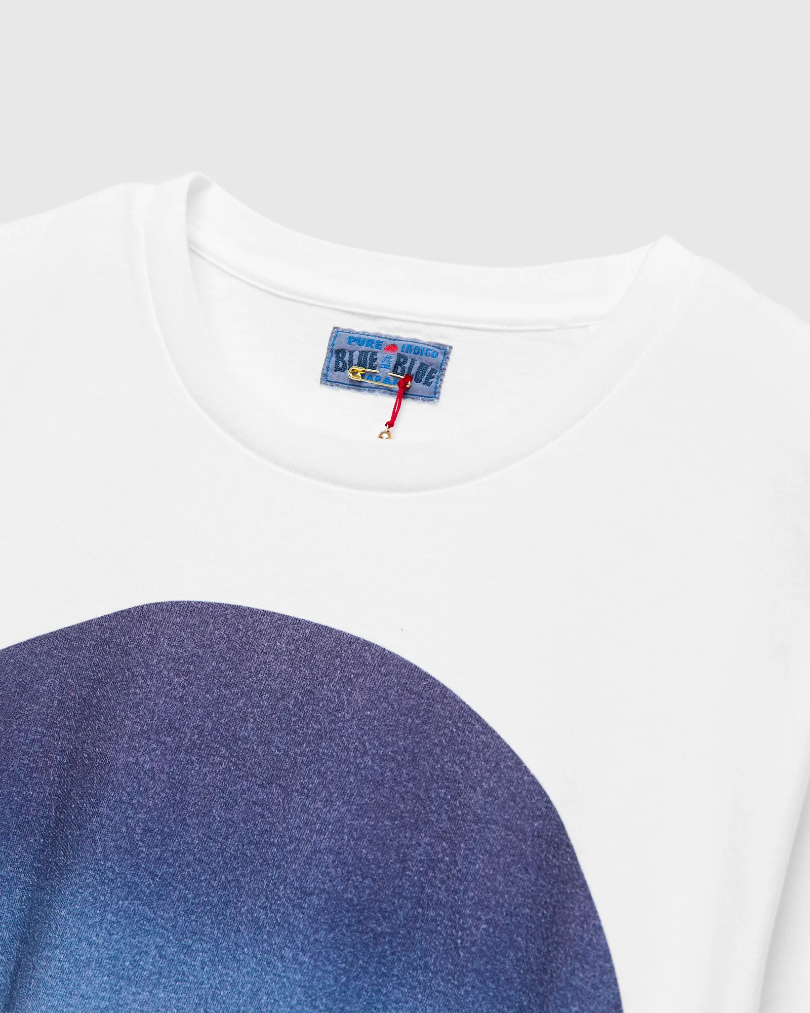 Gradation Big Circle Tee in Blue - Image 3