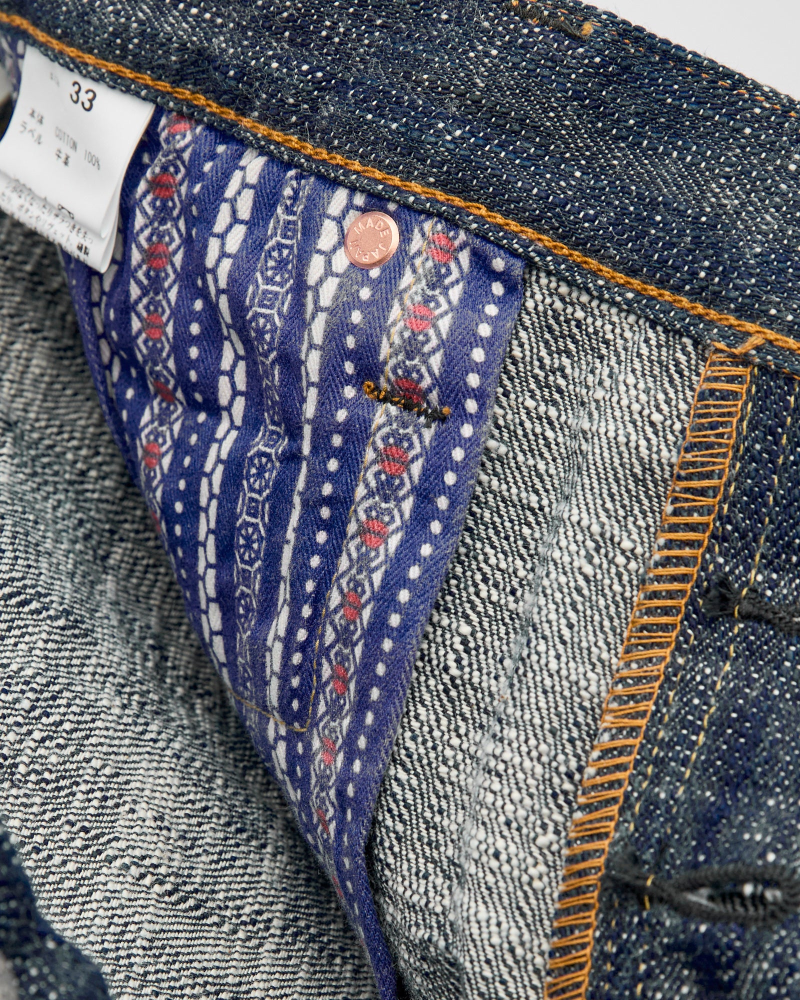 "Green Indigo Skein Dyeing" 15oz Kasezome Selvedge Denim - Slim Straight Fit - Image 9