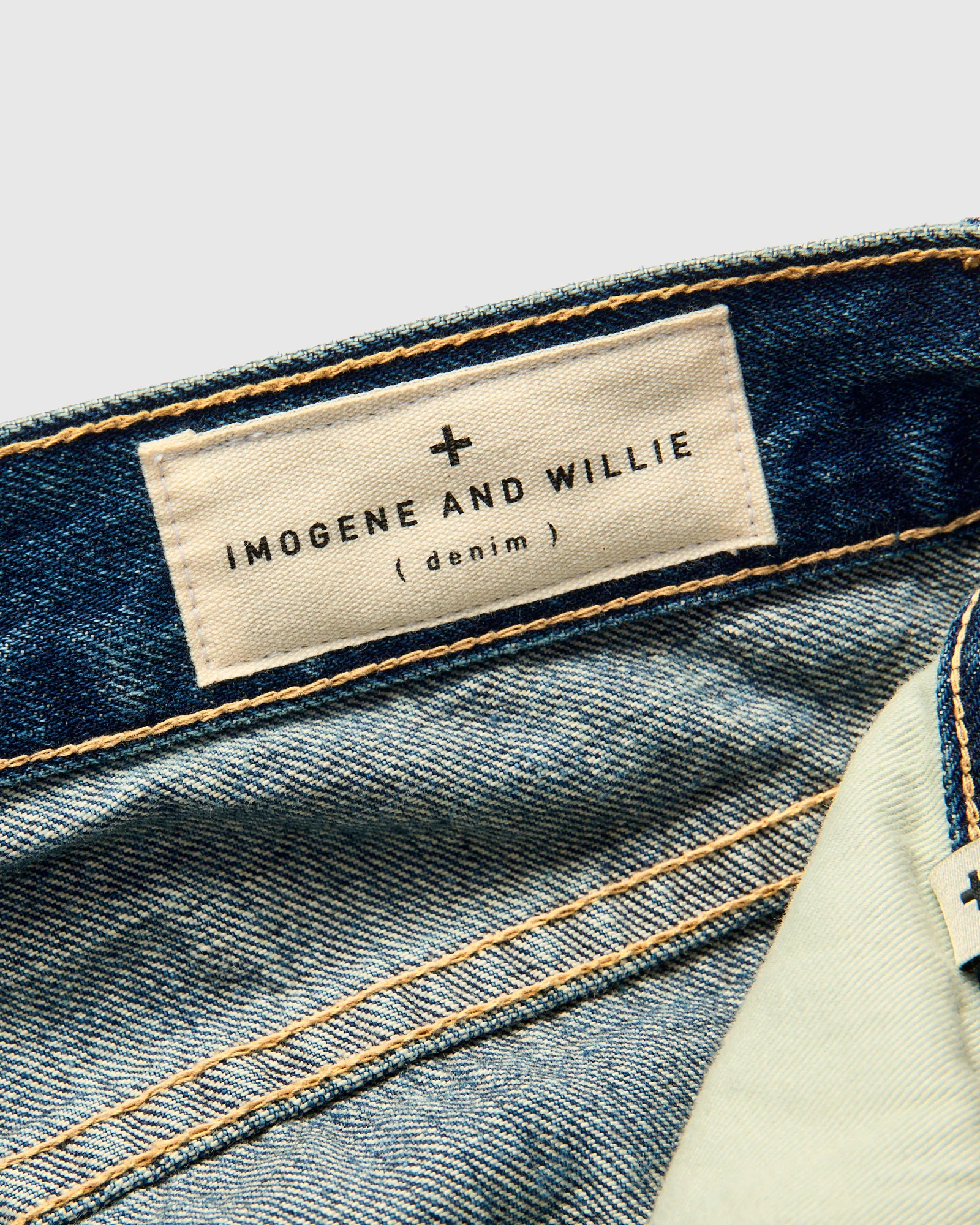 "Hank Freemont" 14oz Washed Selvedge Denim - Relaxed Straight Fit - Image 9