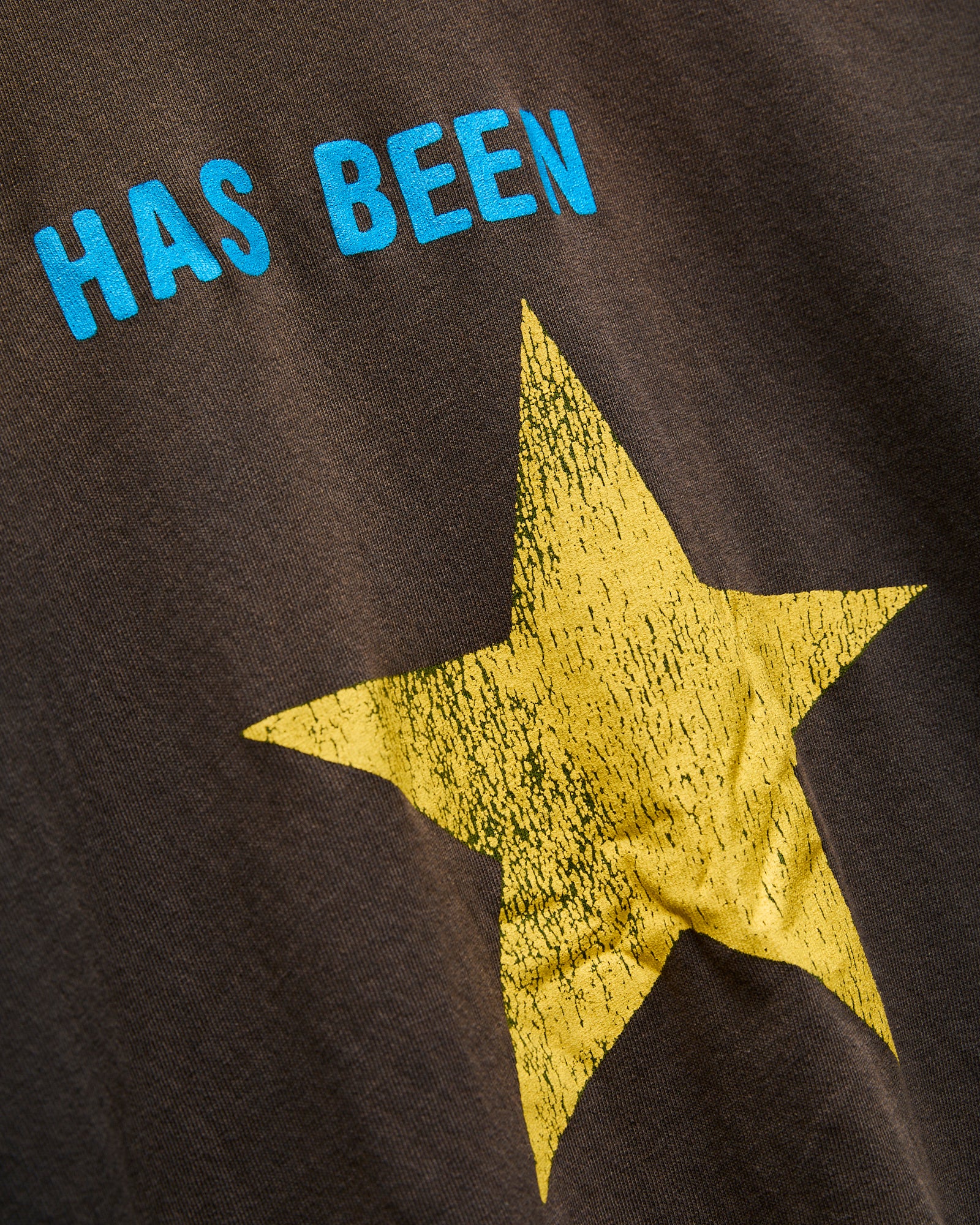 "Has Been" T-Shirt in Sunfaded Black - Image 2