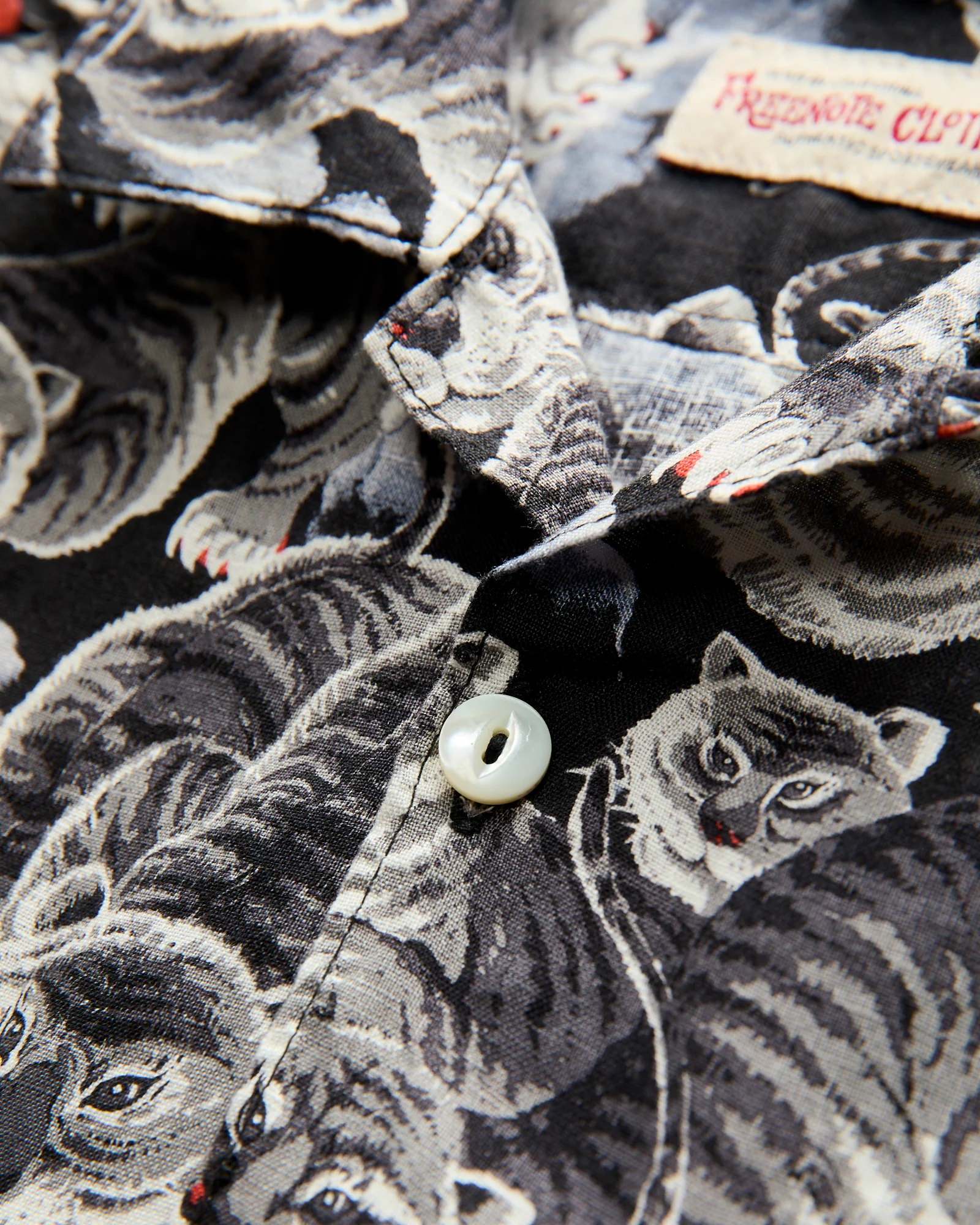 Hawaiian Shirt in Black Tiger - Image 5