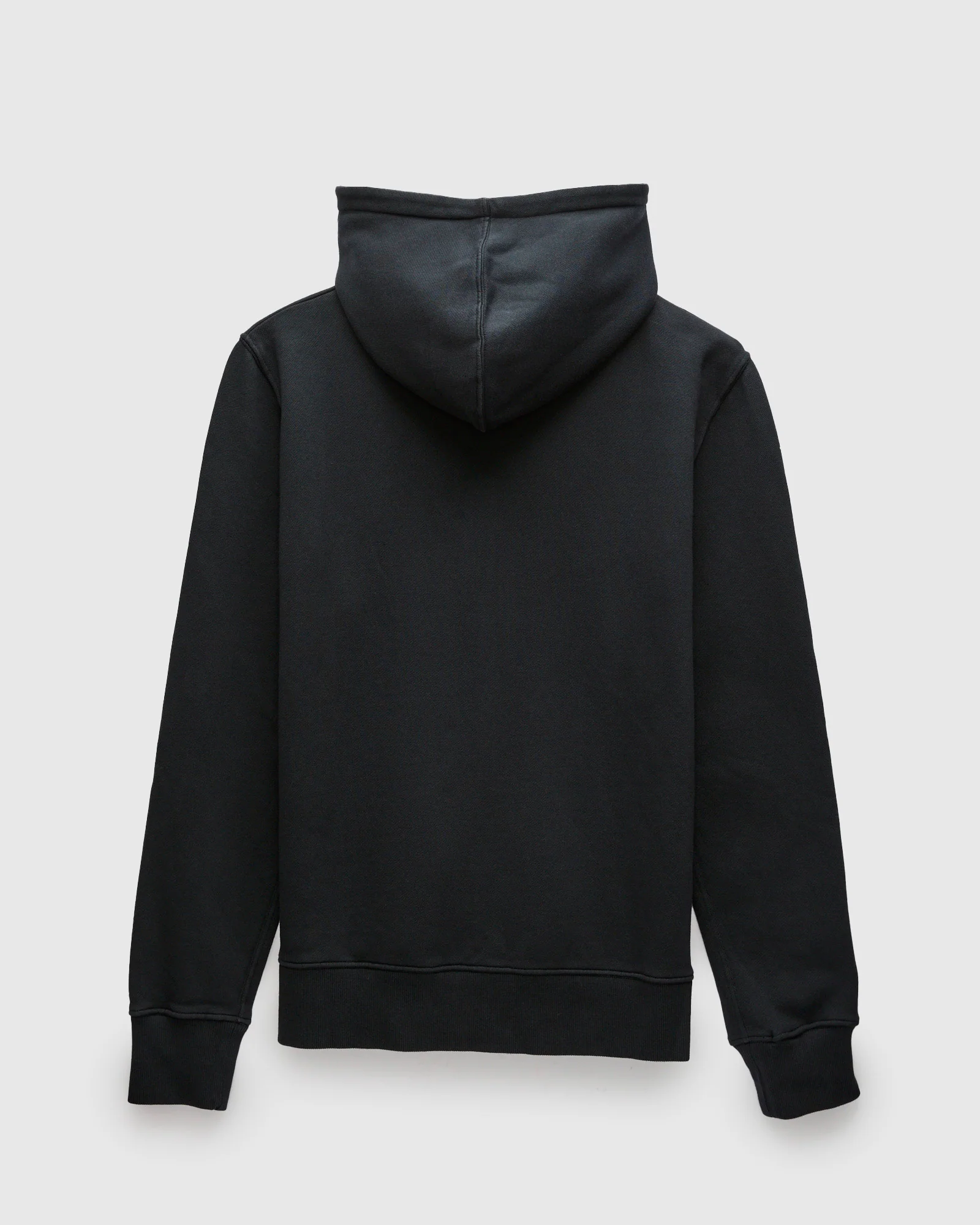 HDJKT02 "Good Basics" Organic Cotton Zip Hoodie in Charcoal - Image 2