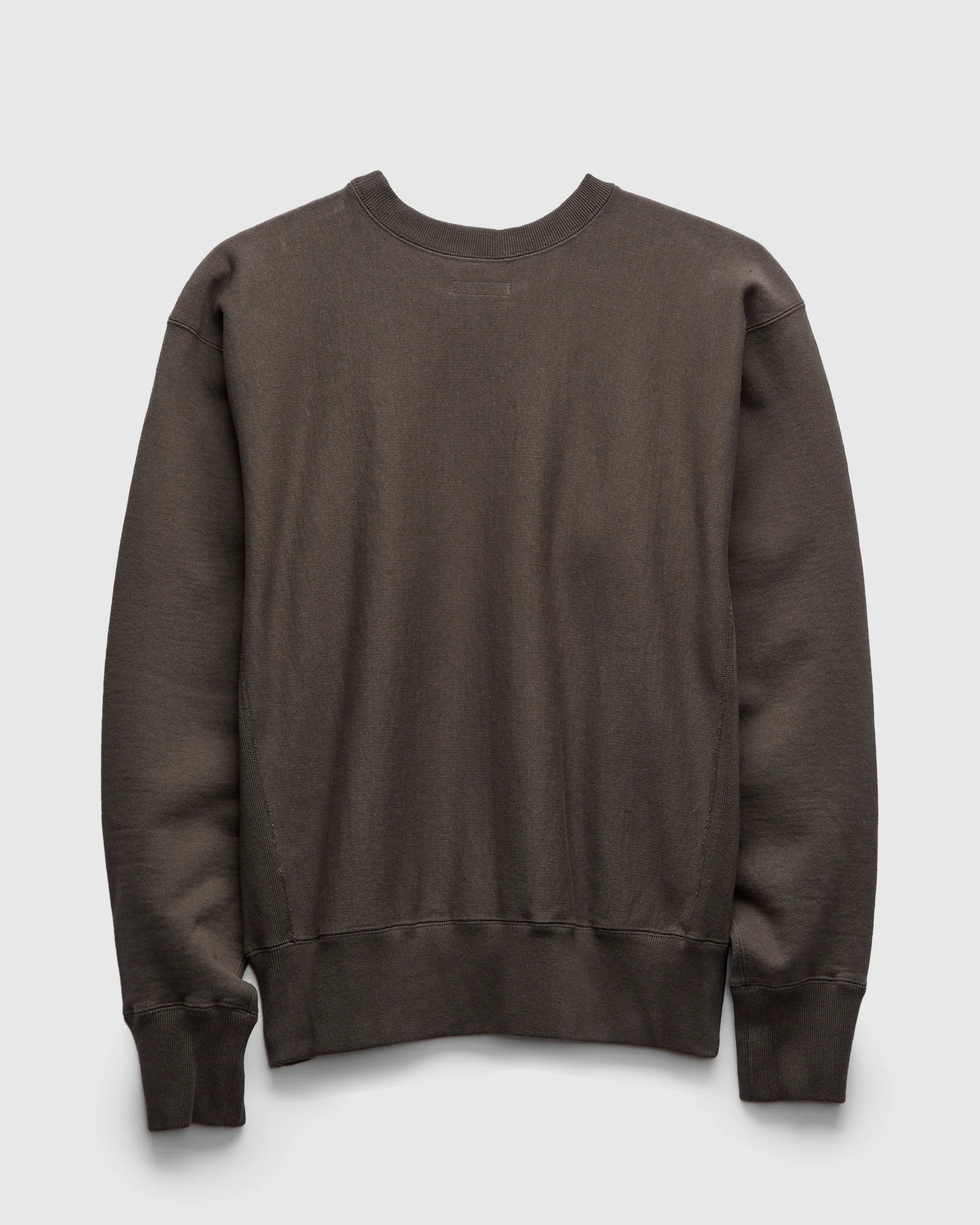 Heavy Crewneck Pullover in Fade Black - Image 2