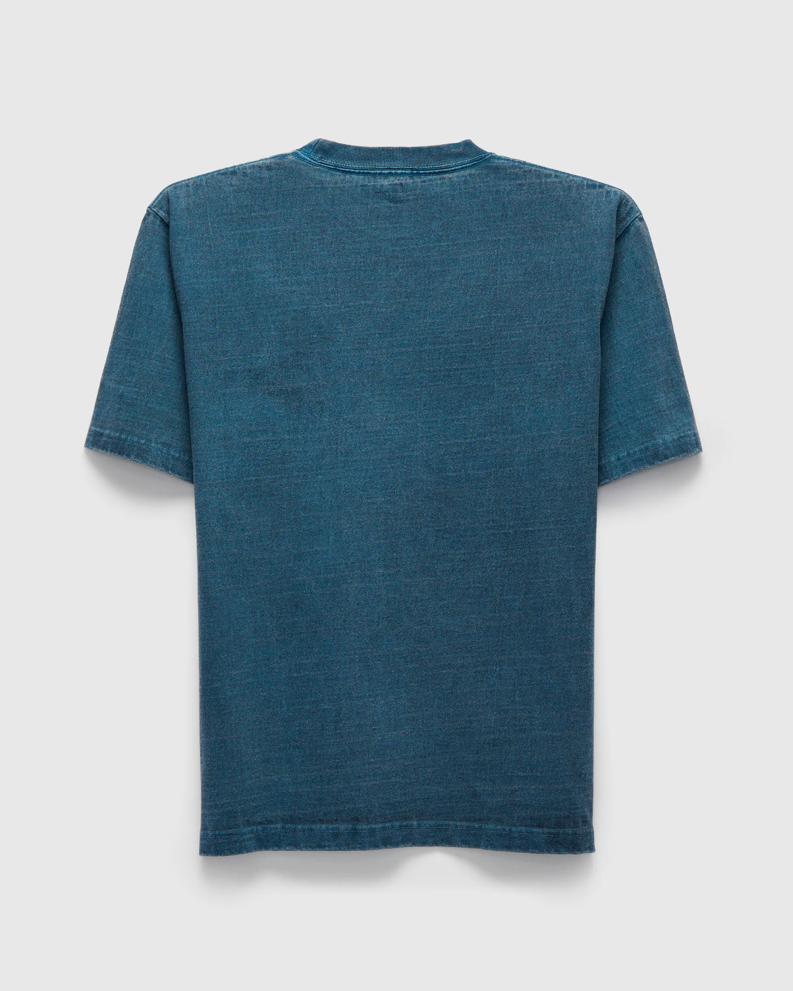 Heavyweight Pigment Dye Pocket T-Shirt in Blue - Image 3