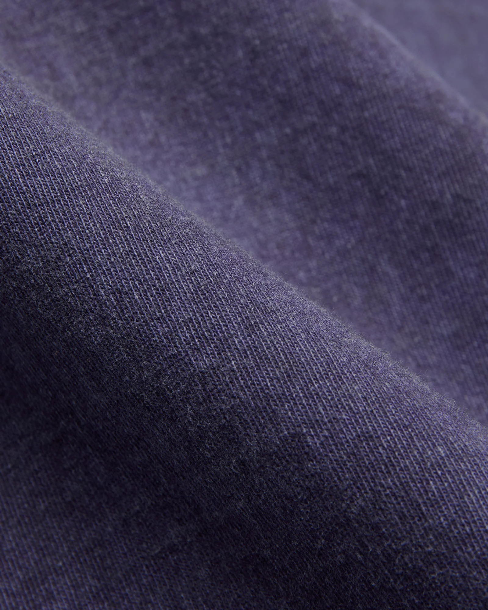 Heavyweight Pigment Dye Pocket T-Shirt in Faded Purple - Image 2