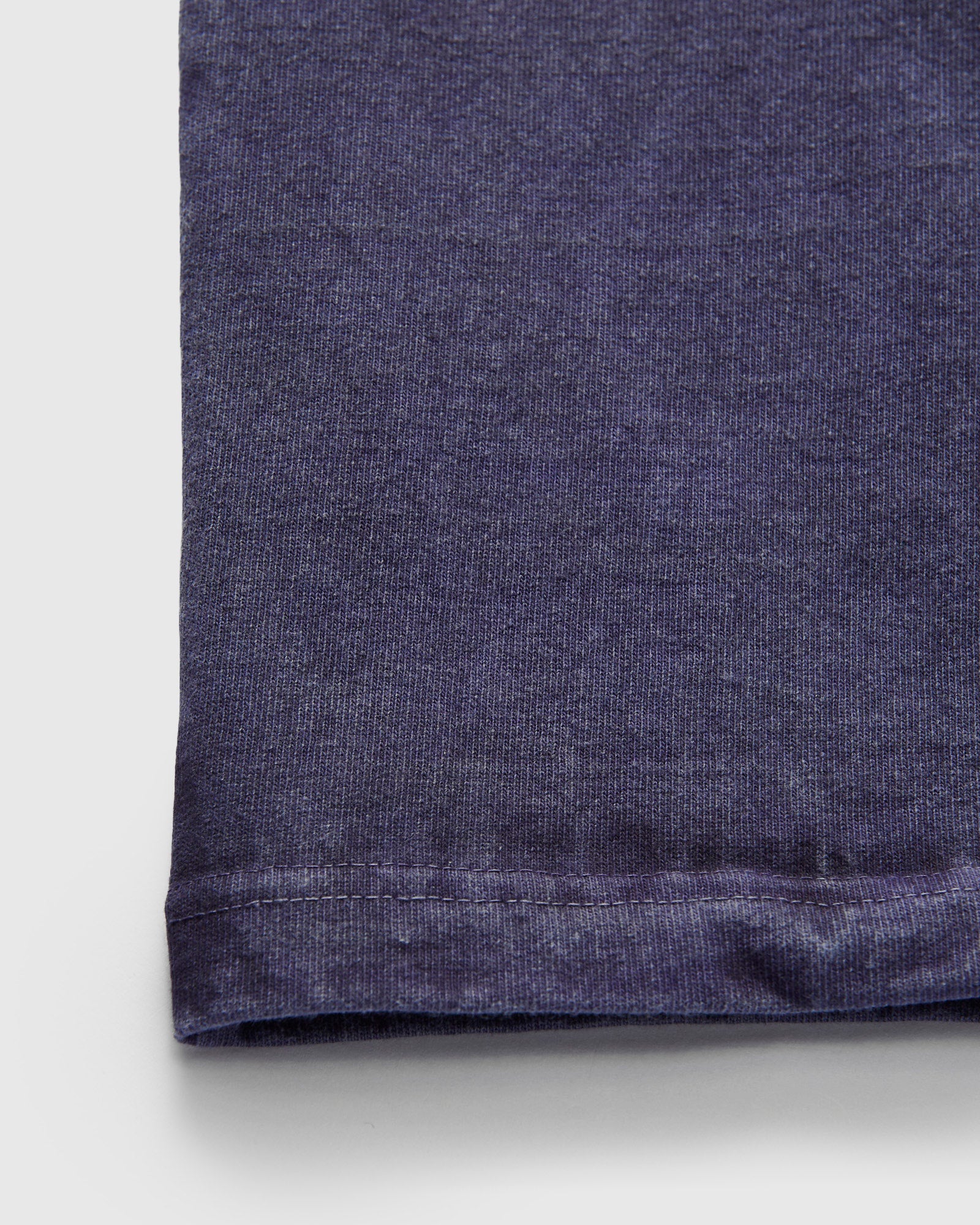 Heavyweight Pigment Dye Pocket T-Shirt in Faded Purple - Image 6