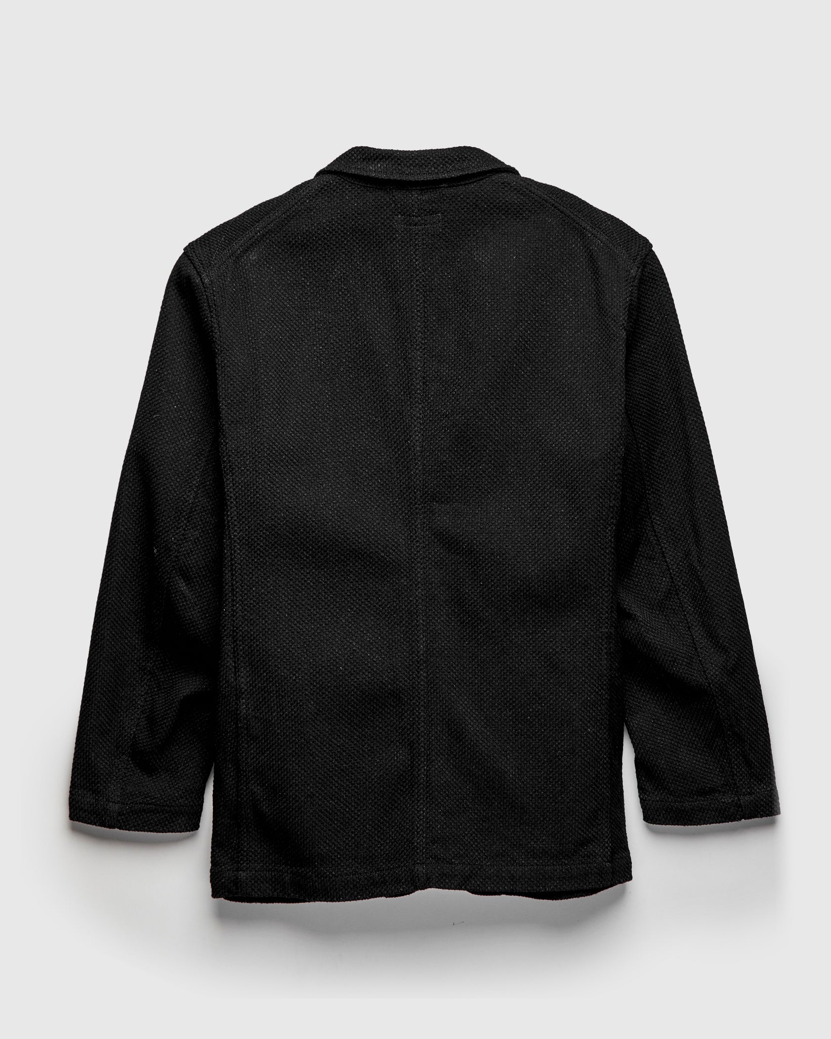 "No-Gi" Bedford Jacket in Black Heavyweight Sashiko - Image 3