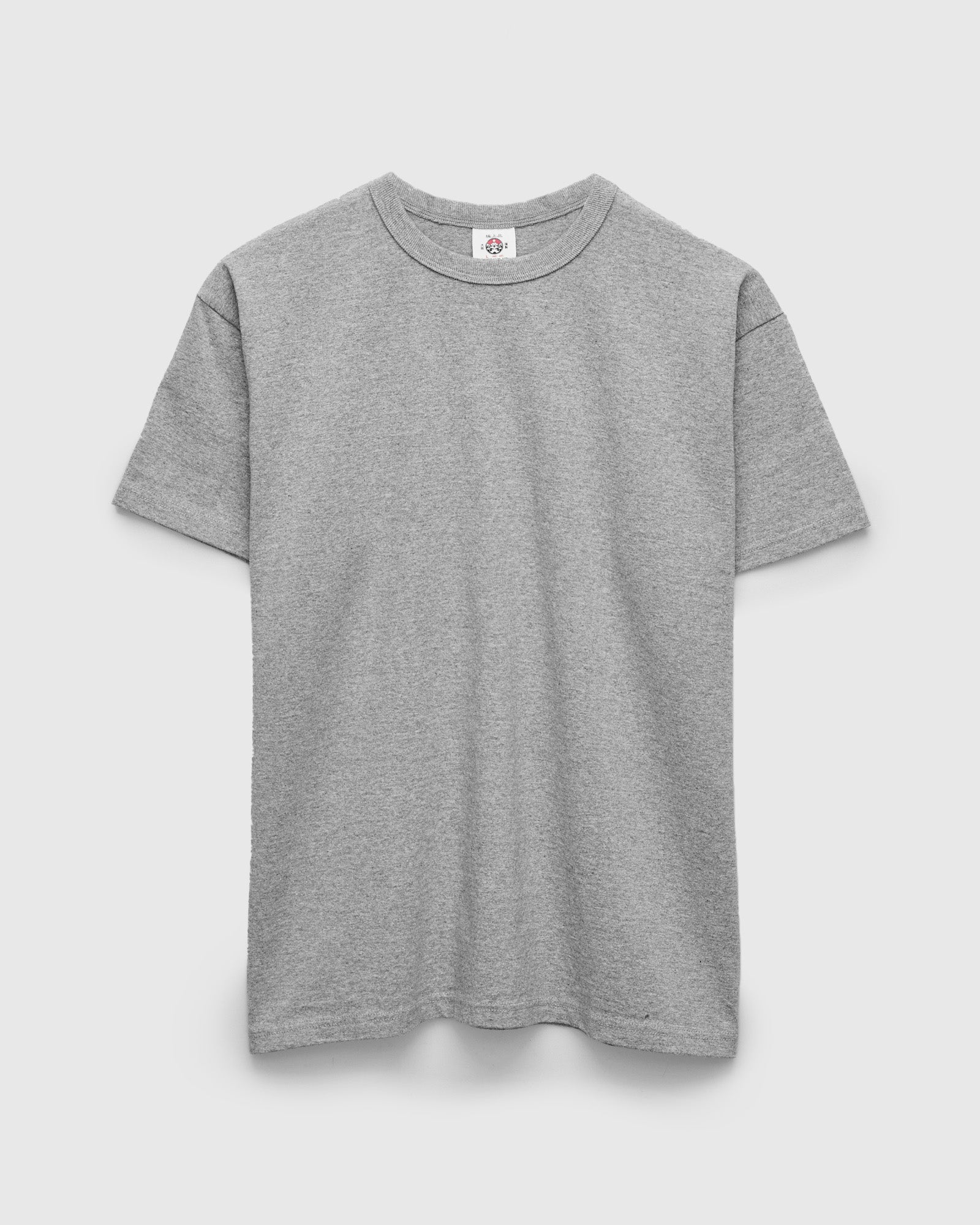 Heavyweight Solid T-Shirt in Heather Grey