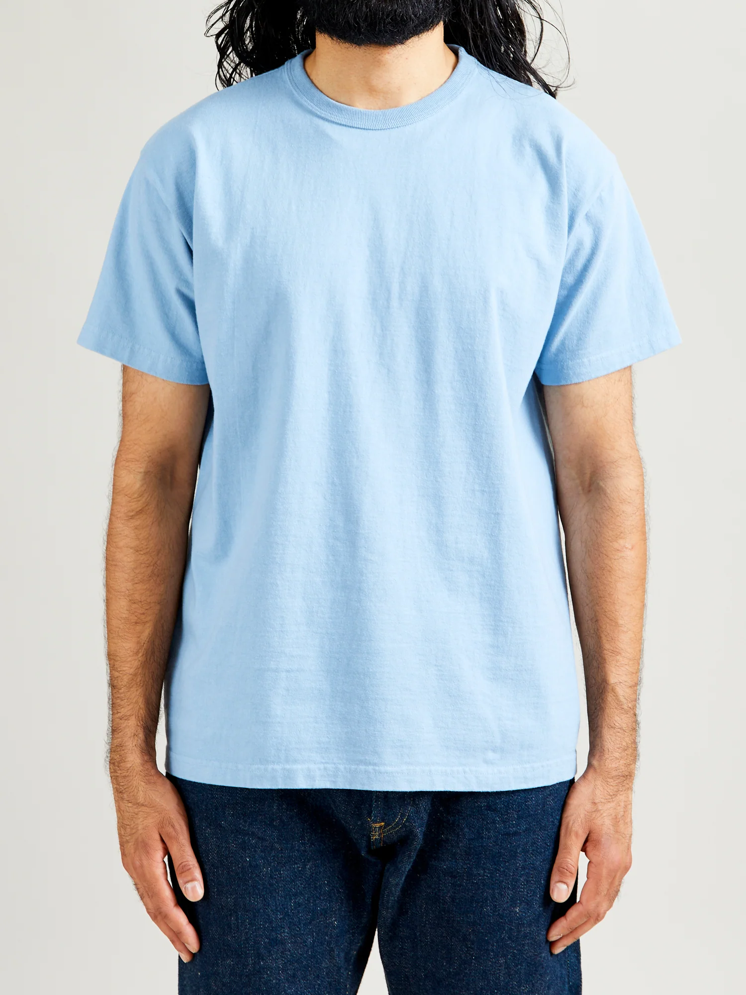 Heavyweight T-Shirt in Sax - Image 2