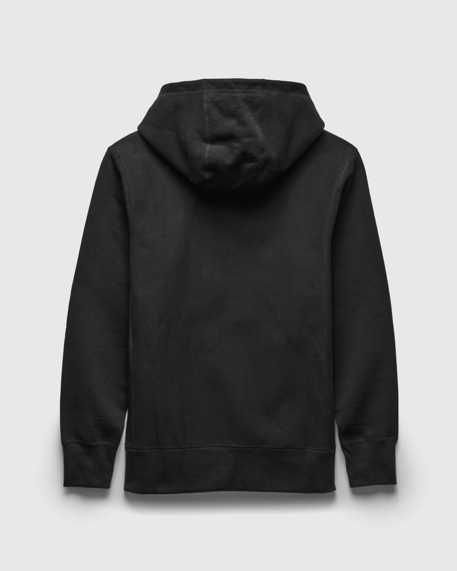 Heavyweight Zip Hoodie in Black - Image 2