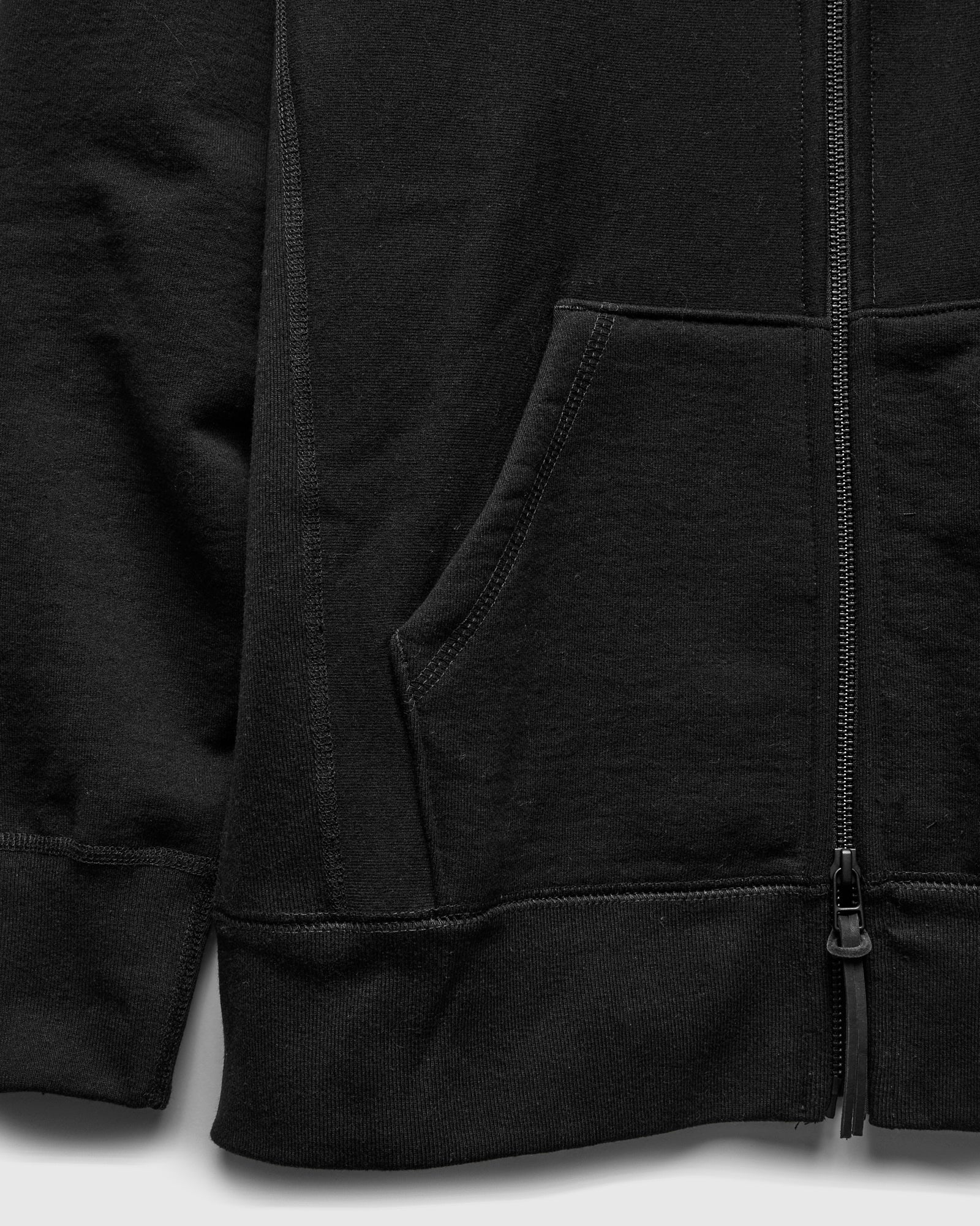 Heavyweight Zip Hoodie in Black - Image 5