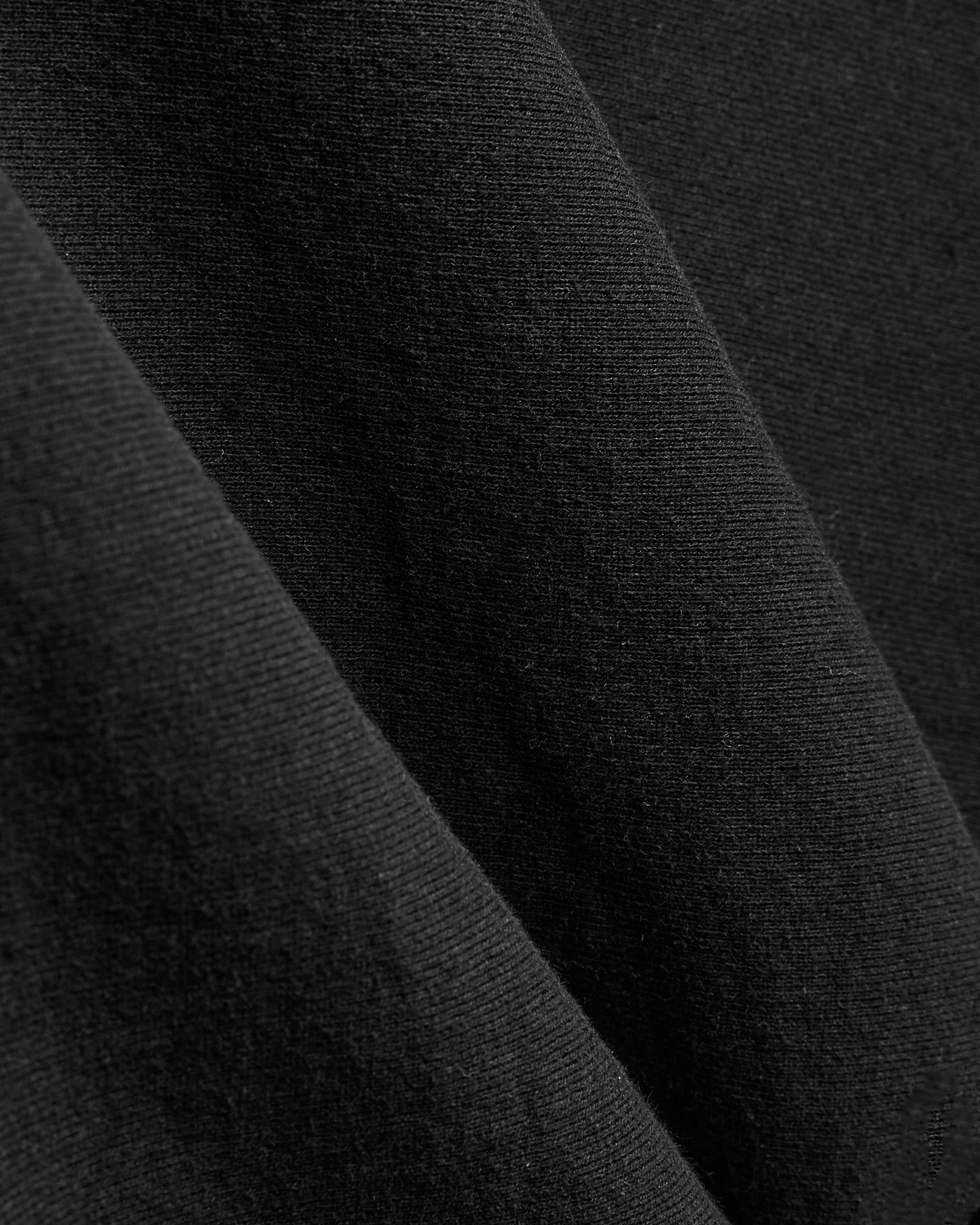 Heavyweight Zip Hoodie in Black - Image 7