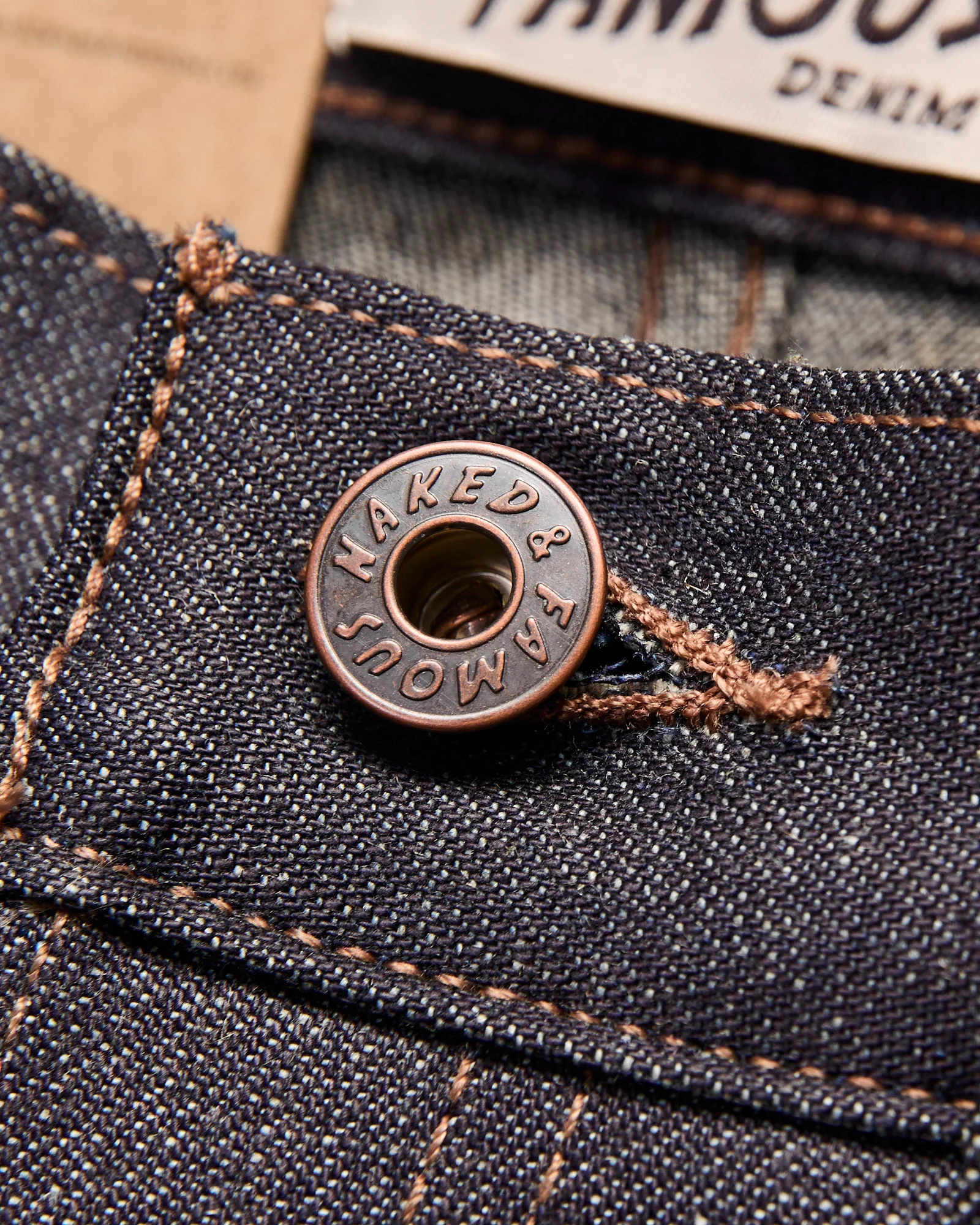 "Hemp Blend" 11oz Selvedge Denim - Easy Guy Fit - Image 6