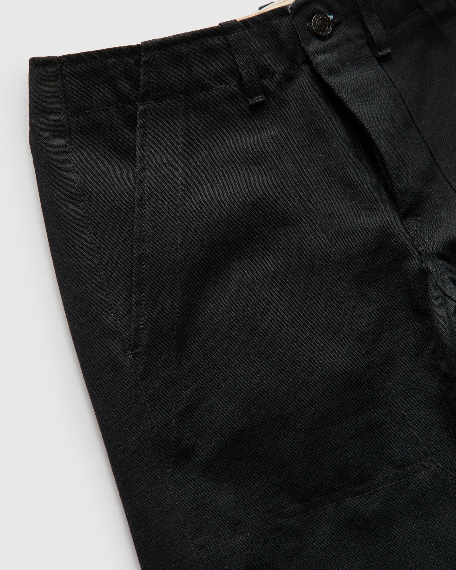 Hencye Double Knee Workpant in Black - Image 7
