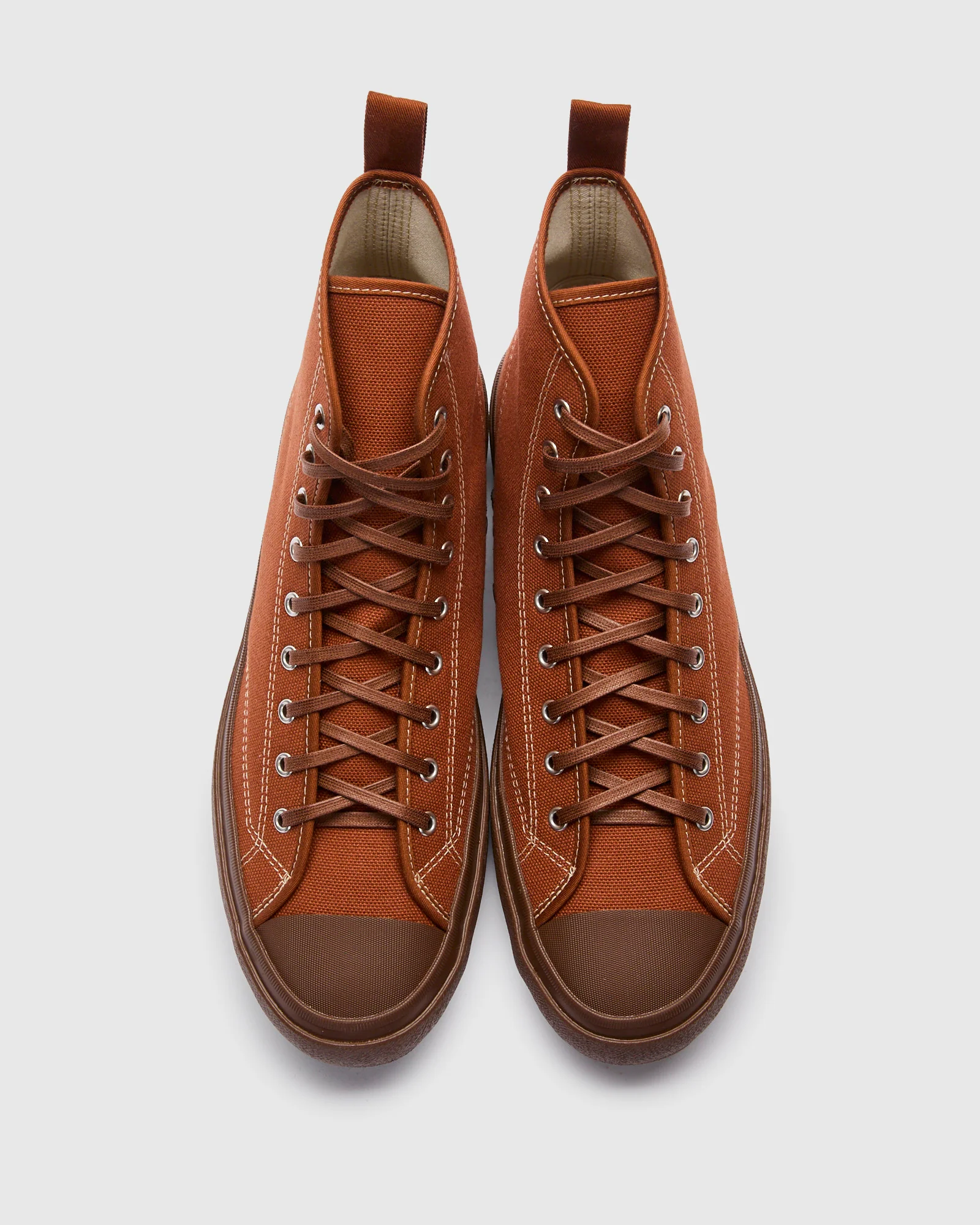Hi Basket Sneaker in Brown - Image 5
