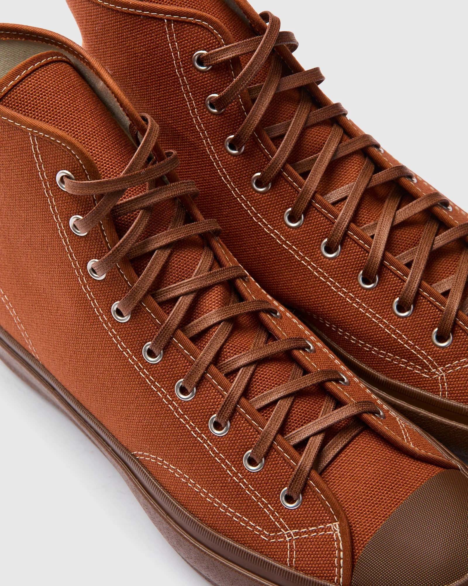 Hi Basket Sneaker in Brown - Image 7