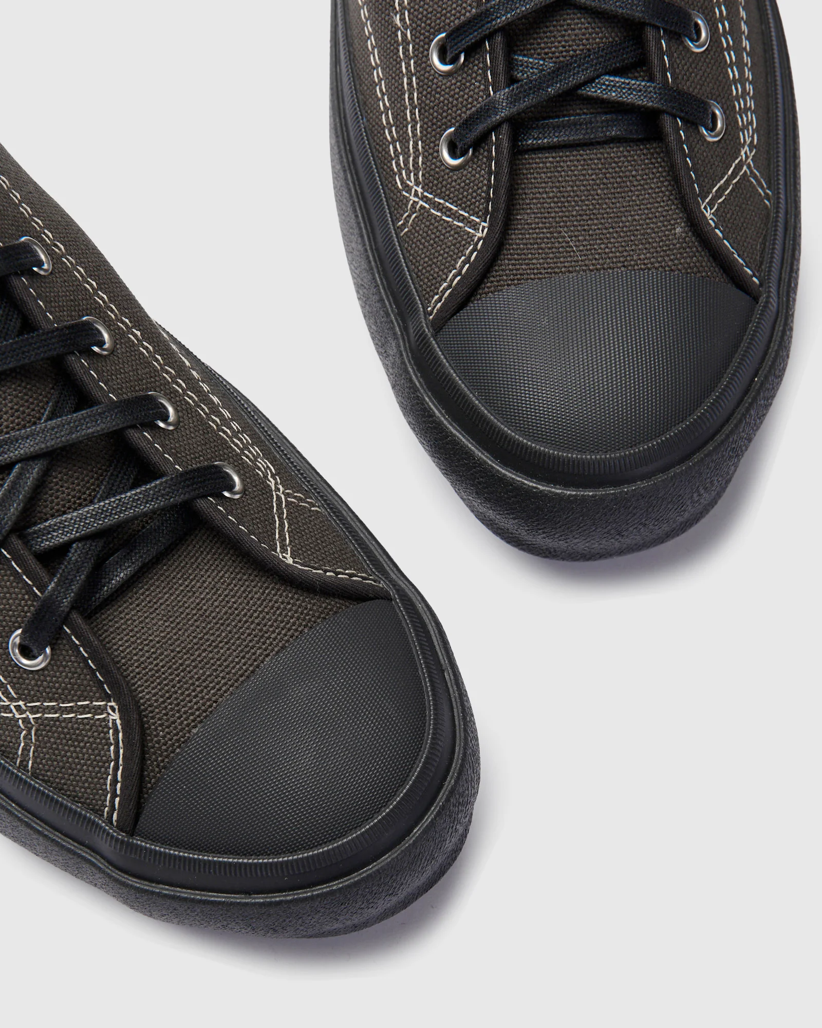 Hi Basket Sneaker in Charcoal - Image 8