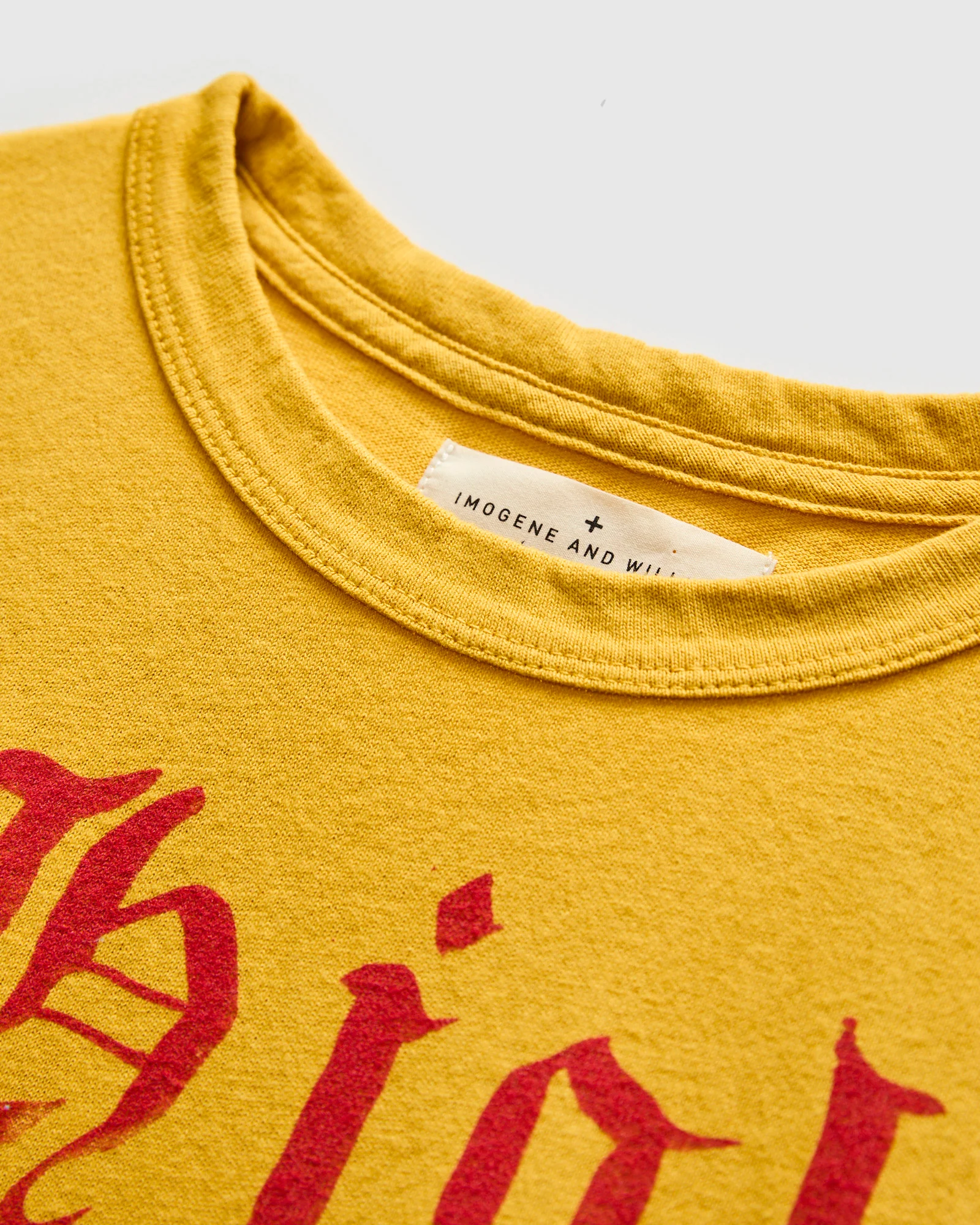 "High Hopes" T-Shirt in Mustard - Image 5