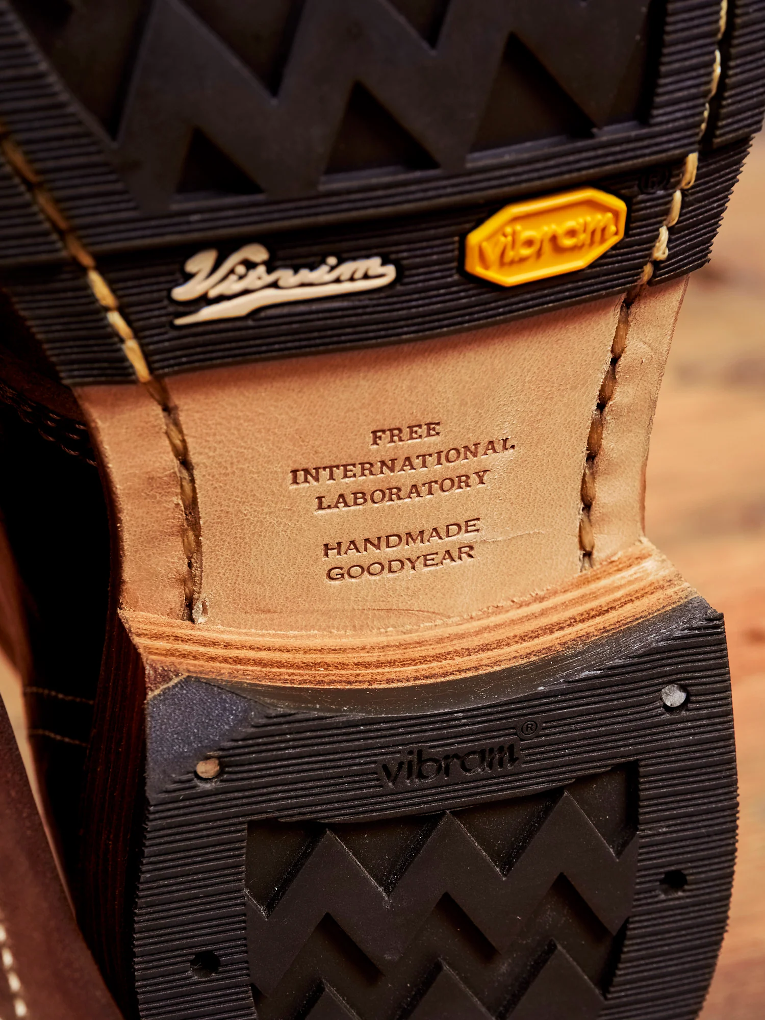 Horsehide Brigadier Boots-Folk in Dark Brown - Image 5