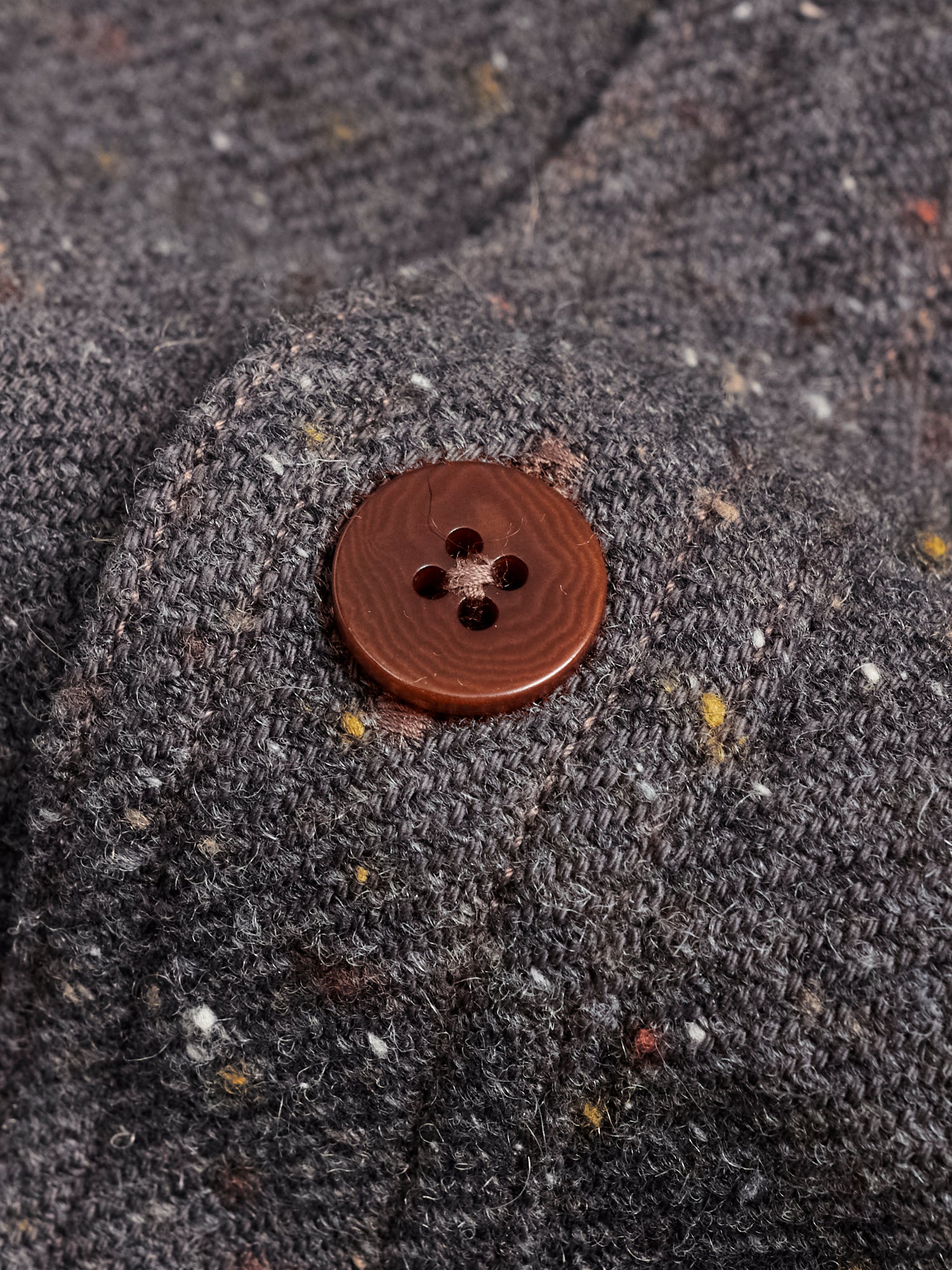 Hunting Nep Flannel in Grey Wool - Image 5