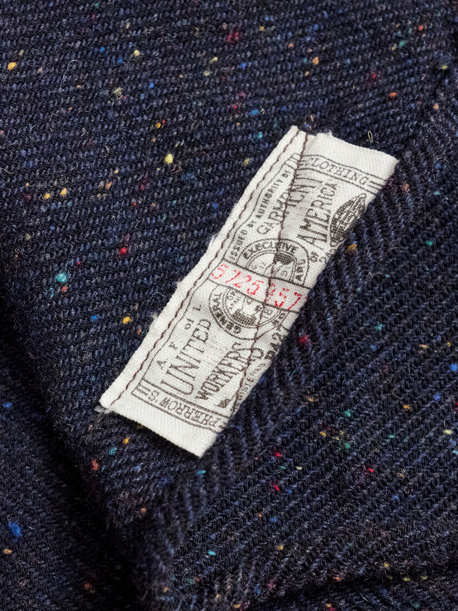 Hunting Nep Flannel in Navy Wool - Image 9