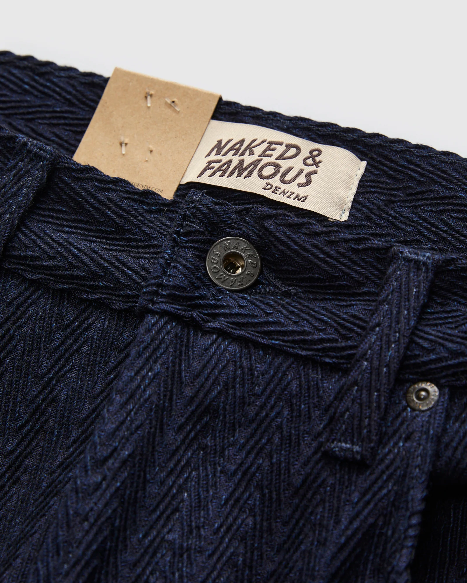 "Indigo Sugiaya" 12oz Herringbone Dobby Twill - Easy Guy Fit - Image 5