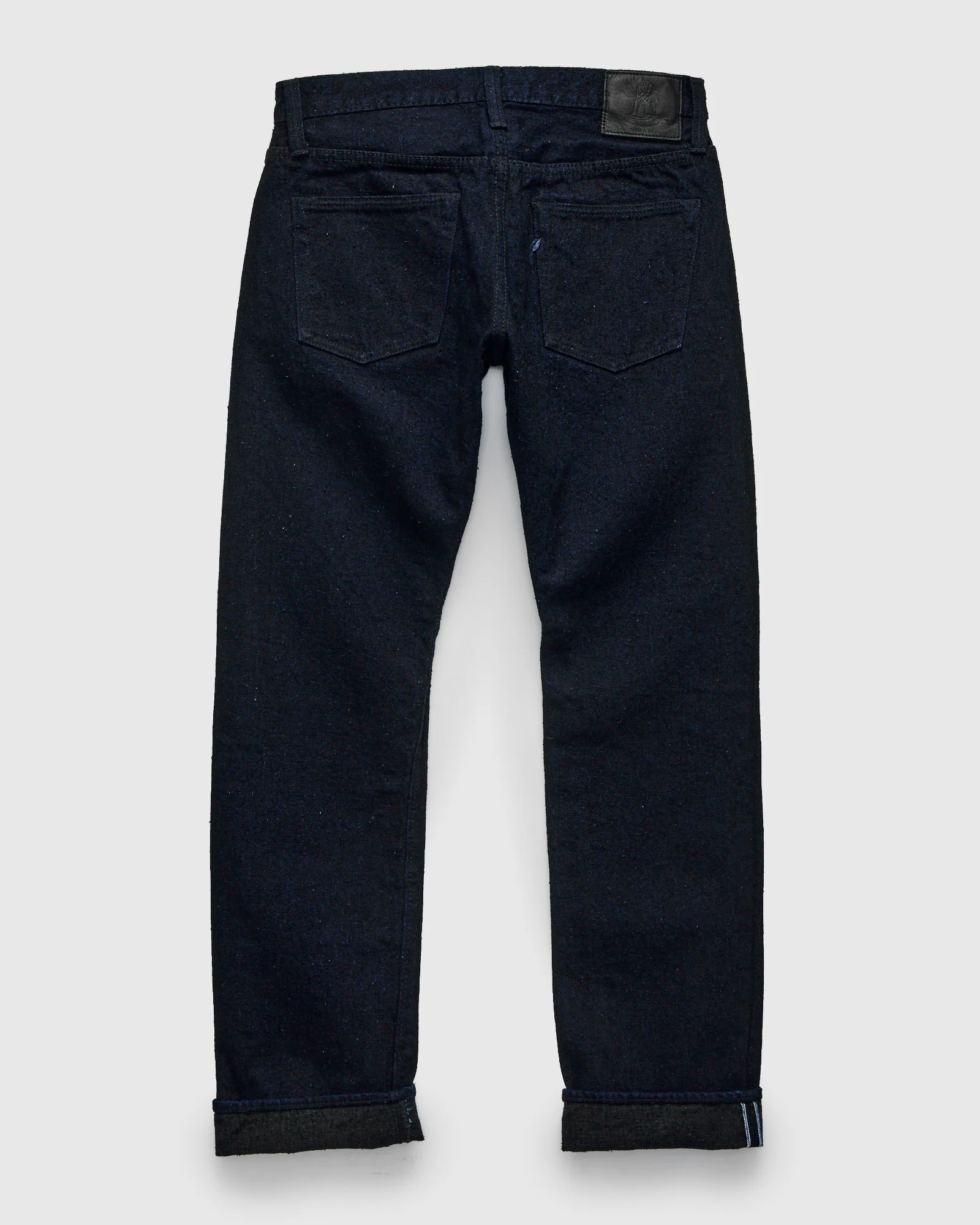 "Indigo x Sumi" 16oz Rinsed Double Nep Selvedge Denim - Slim Straight Fit - Image 3
