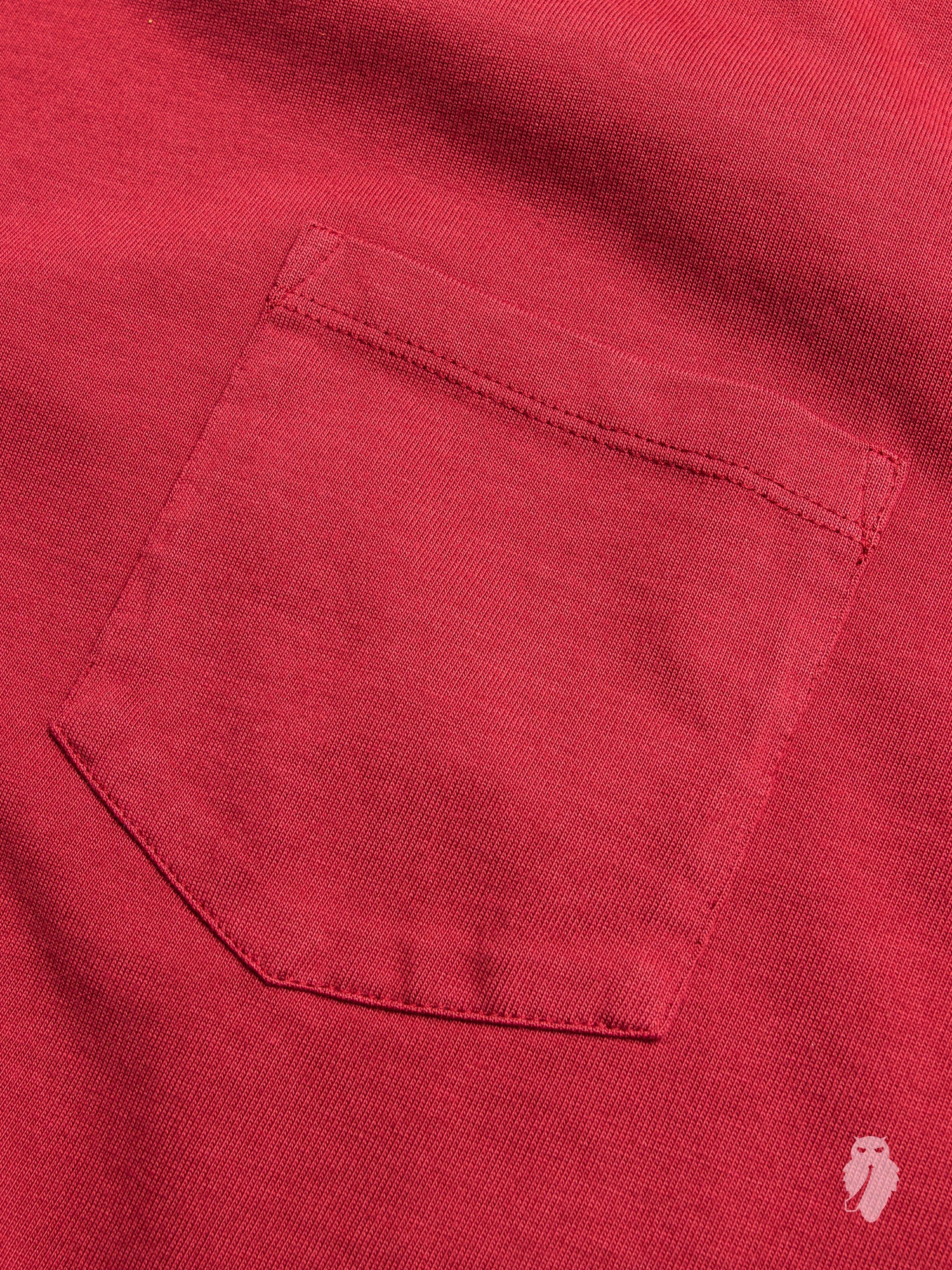 Wilson Pocket T-Shirt in Guajillo Red - Image 4