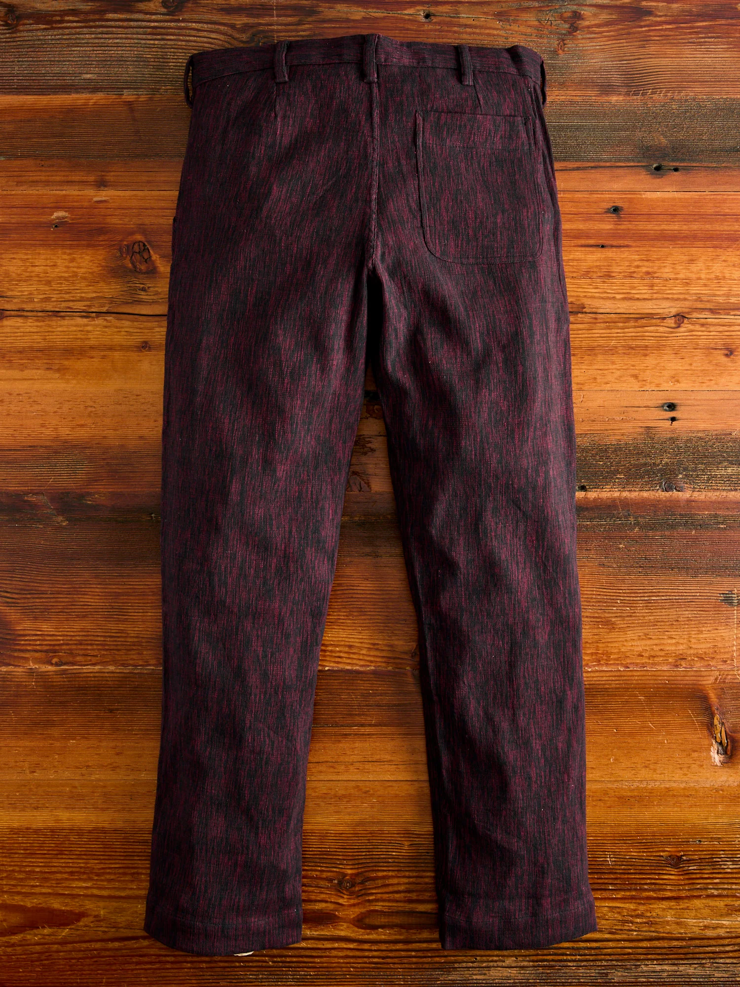 Isaac Pants in Indian Madder/Iron Canvas - Image 4