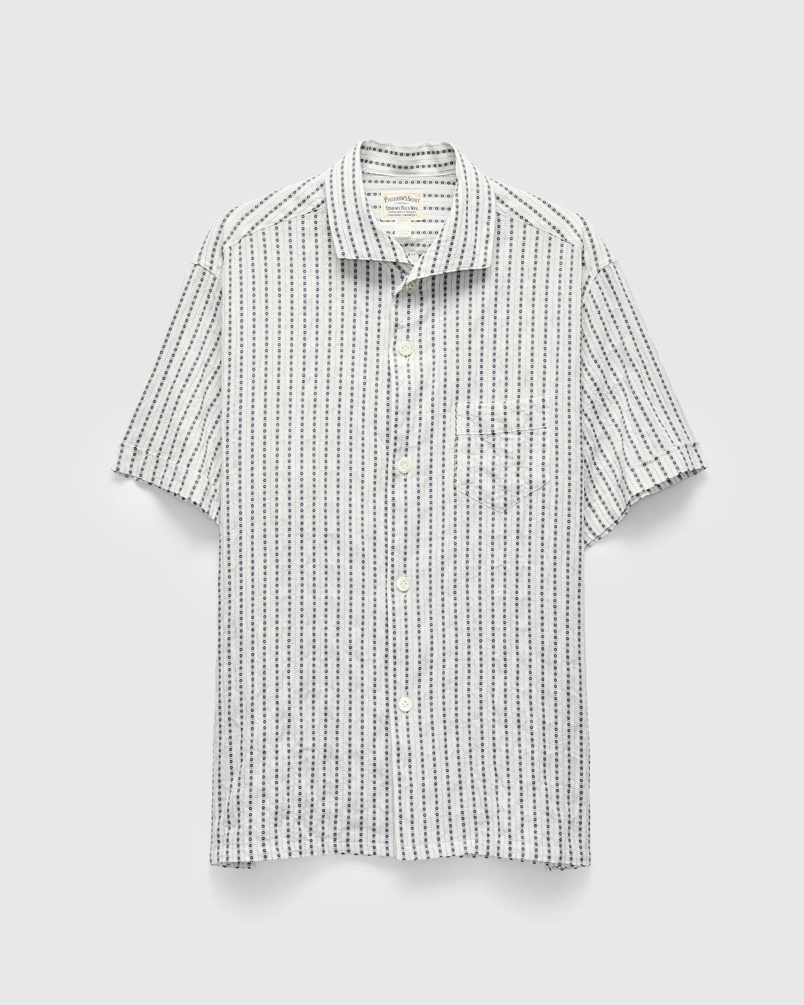 Italian Collar Shirt in White