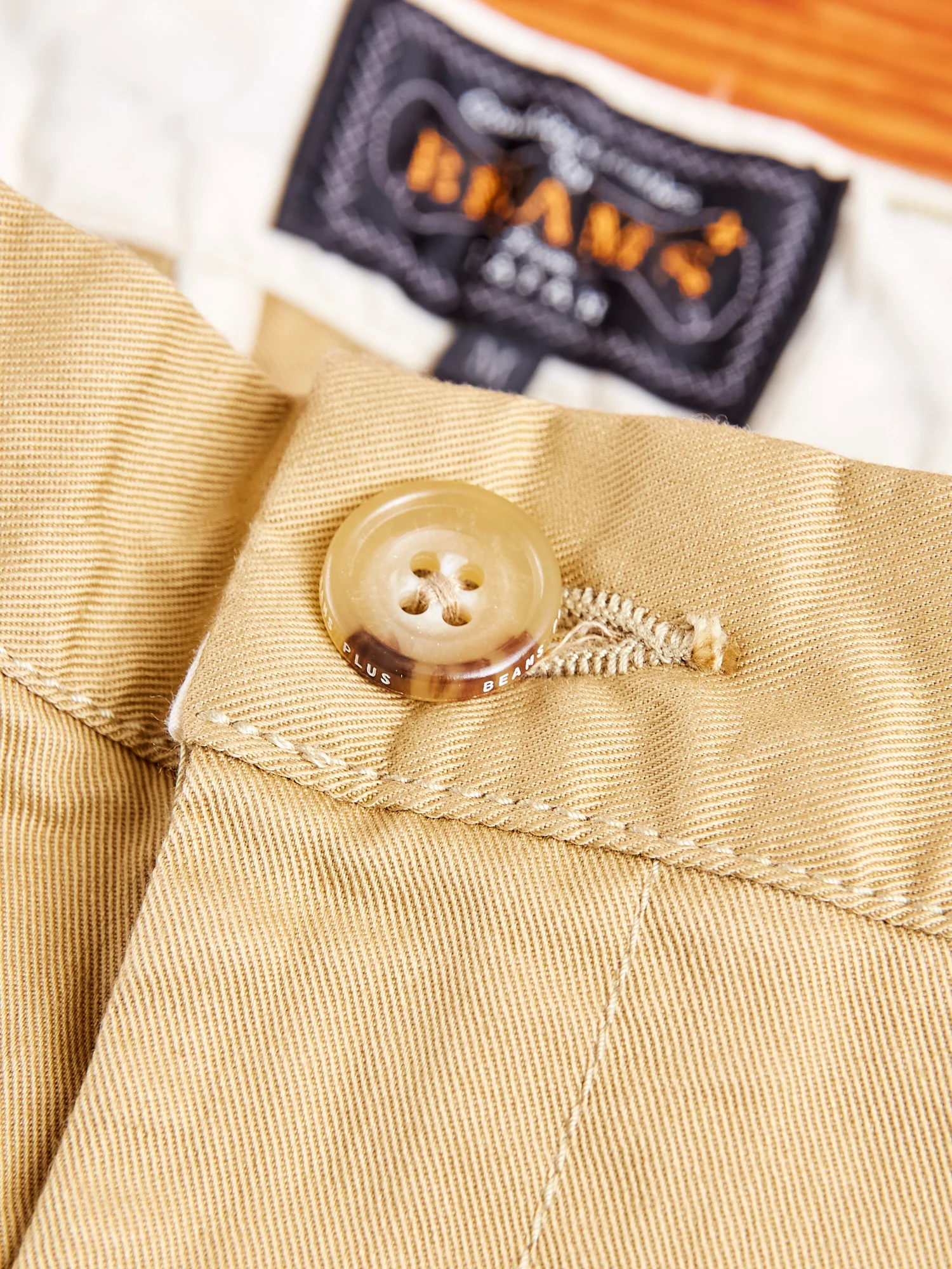 Ivy Chino Shorts in Beige - Image 4