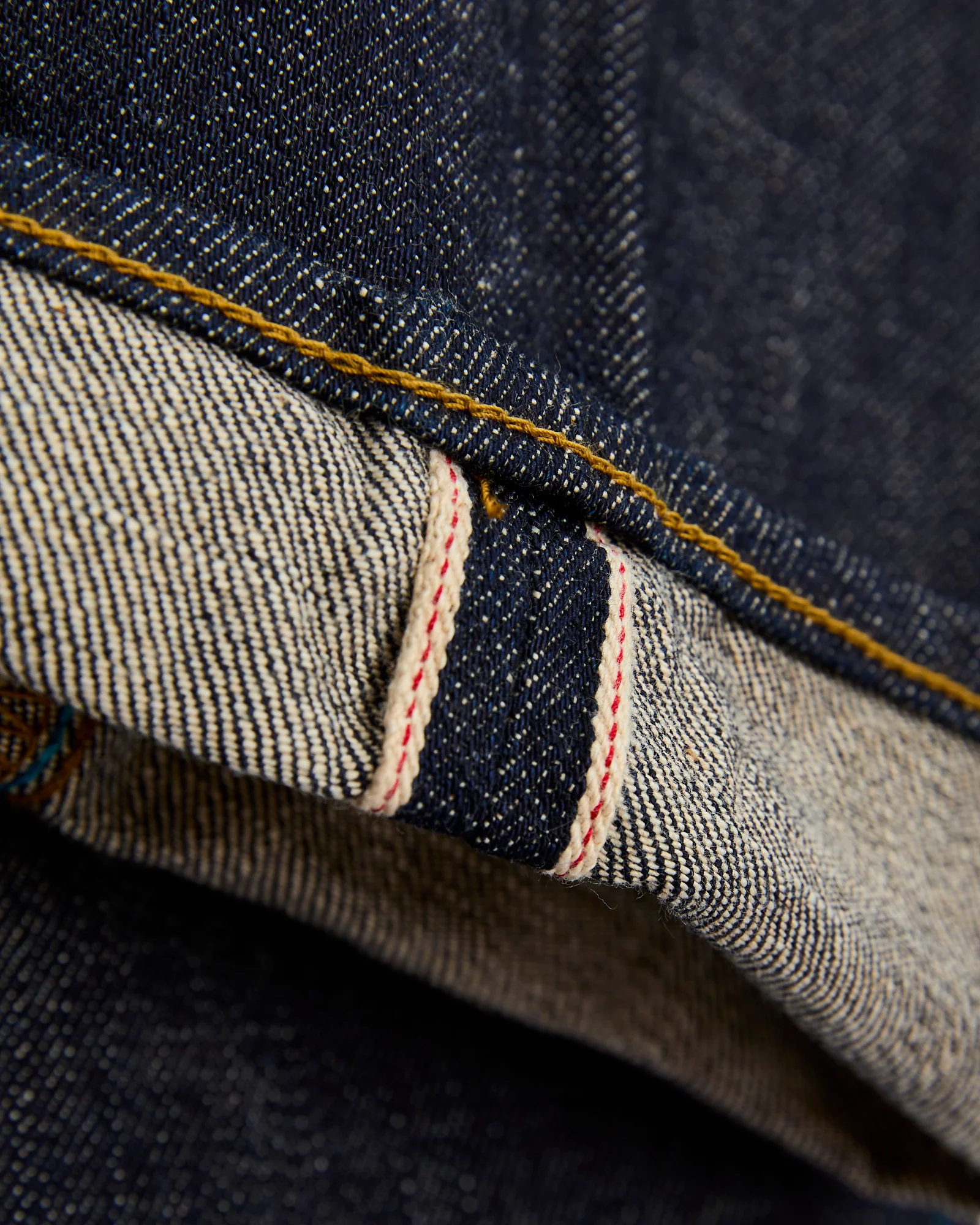 J404-IND "Circle" 12.5oz Selvedge Denim - Classic Straight Fit - Image 8
