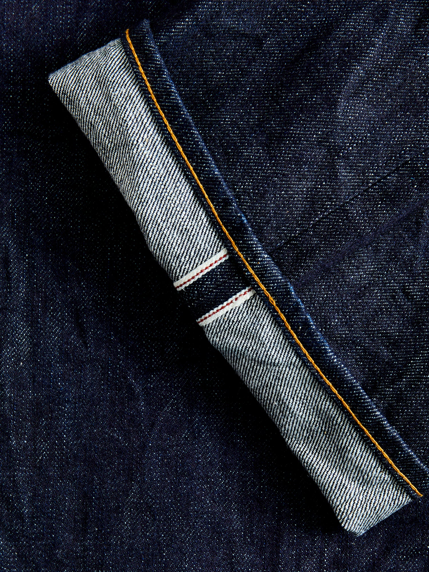 J401-IND "Circle" 14.8oz Selvedge Denim - Classic Straight Fit - Image 9