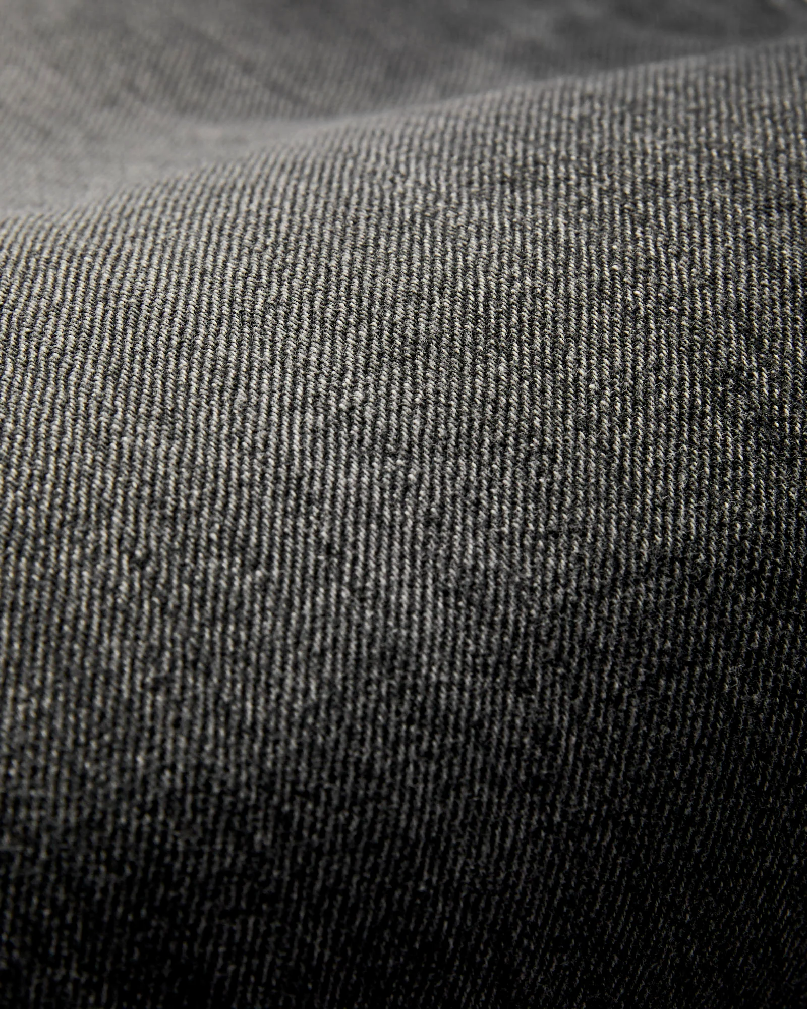 J414 "Aged Wash" 14oz Black Washed Selvedge Denim - Classic Straight Fit - Image 8