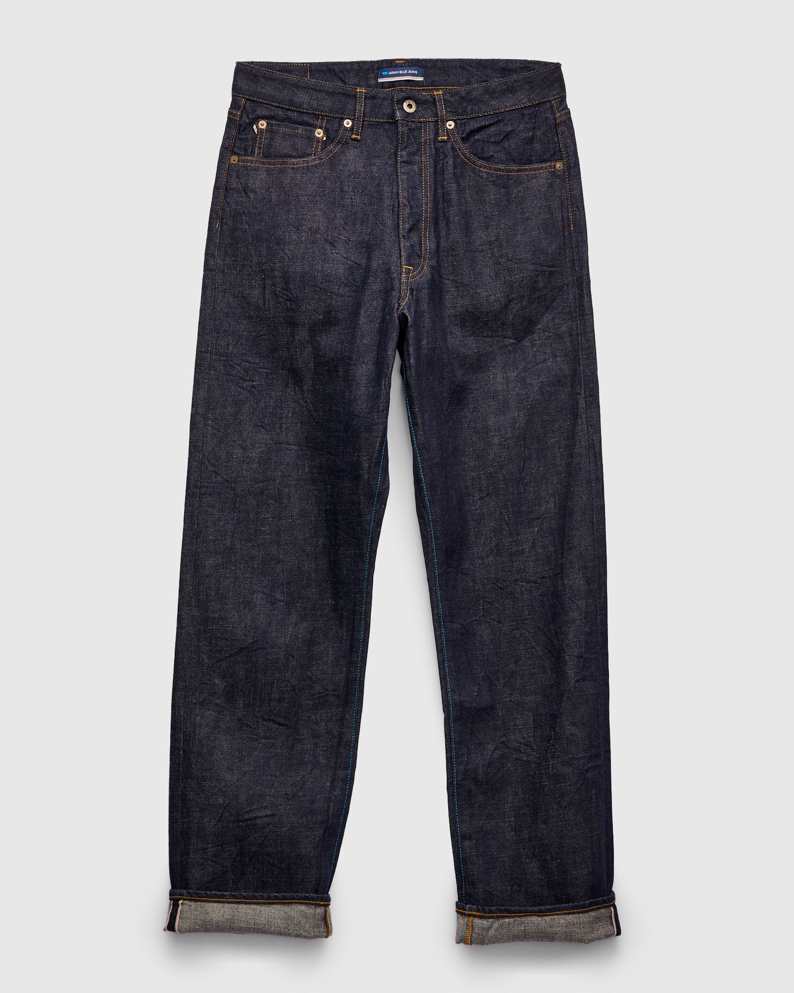 J504 "African Cotton" 12.5oz Indigo Selvedge Denim - Loose Straight Fit - Image 2