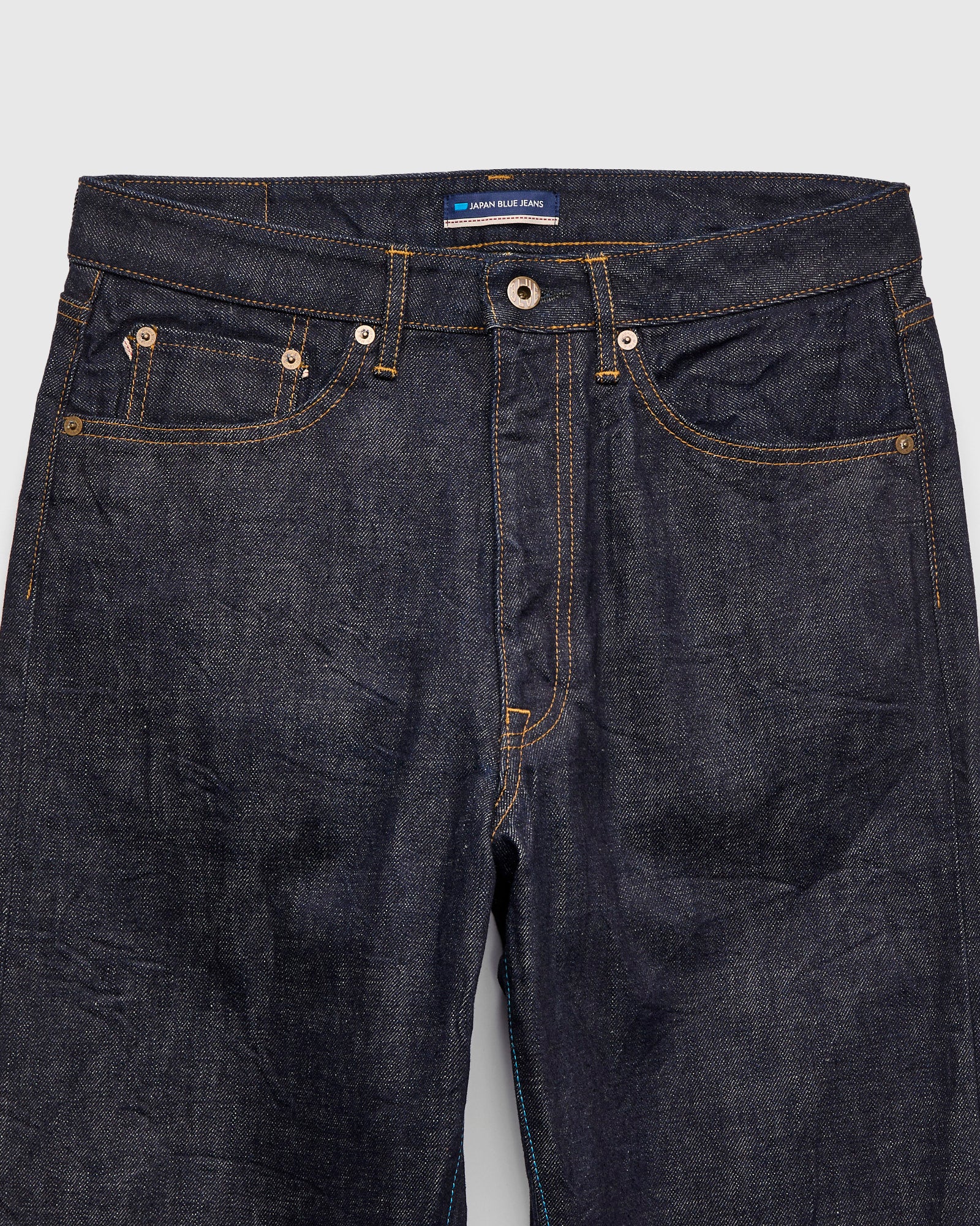 J504 "African Cotton" 12.5oz Indigo Selvedge Denim - Loose Straight Fit - Image 5
