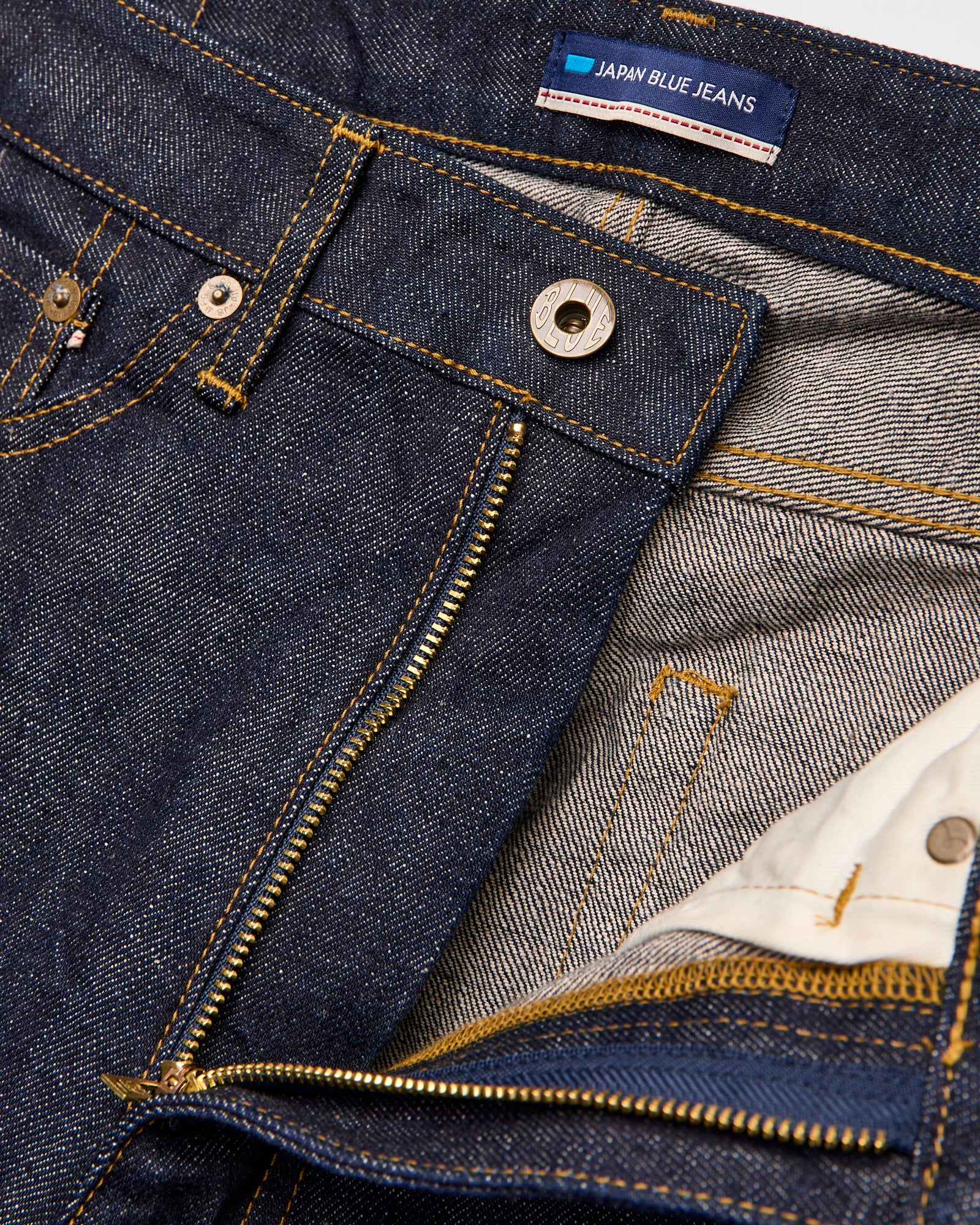 J504 "African Cotton" 12.5oz Indigo Selvedge Denim - Loose Straight Fit - Image 7