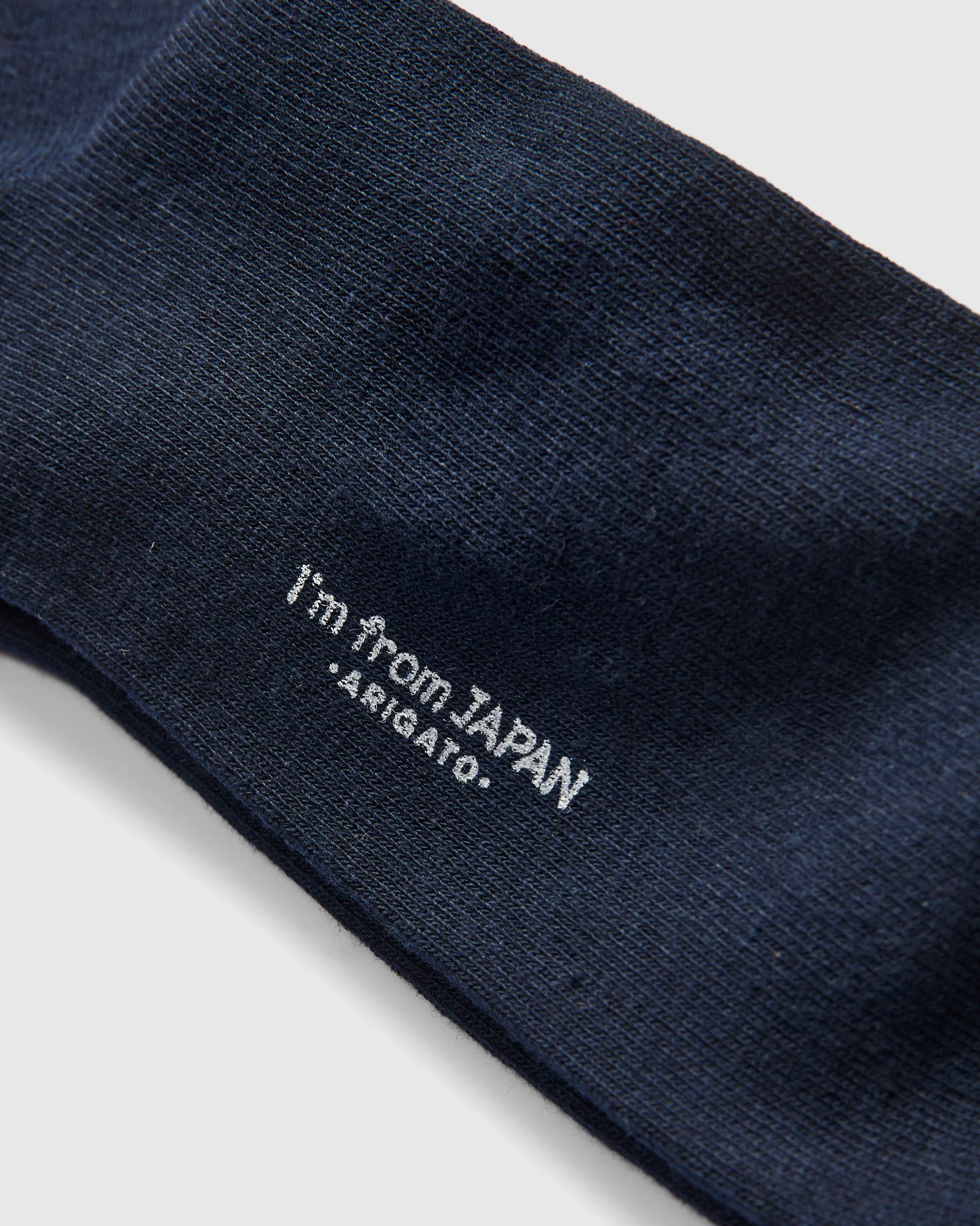 Japanese Flag Socks in Navy - Image 3