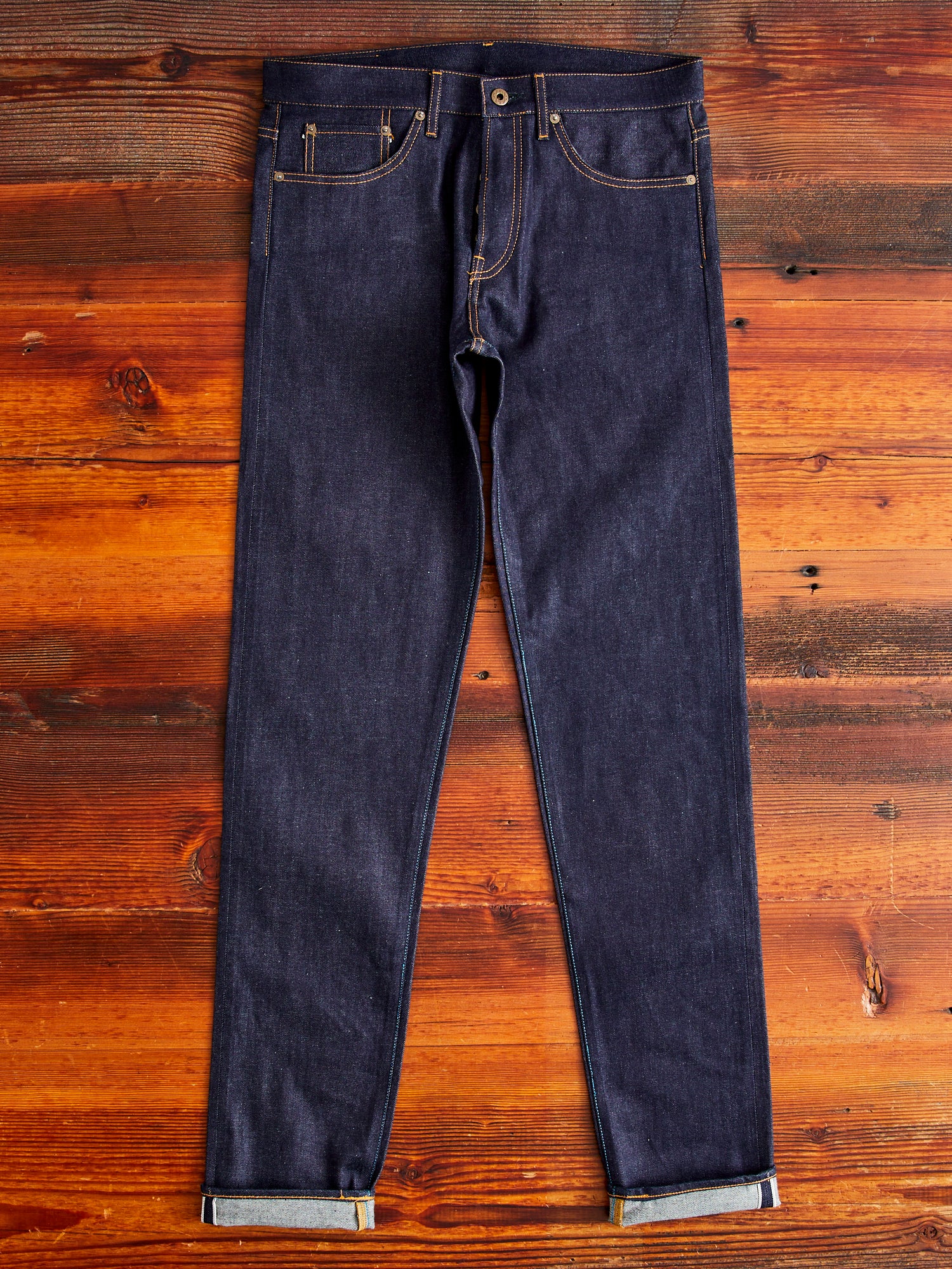 JBO-680 12oz Stretch Selvedge Denim - High Tapered - Image 4