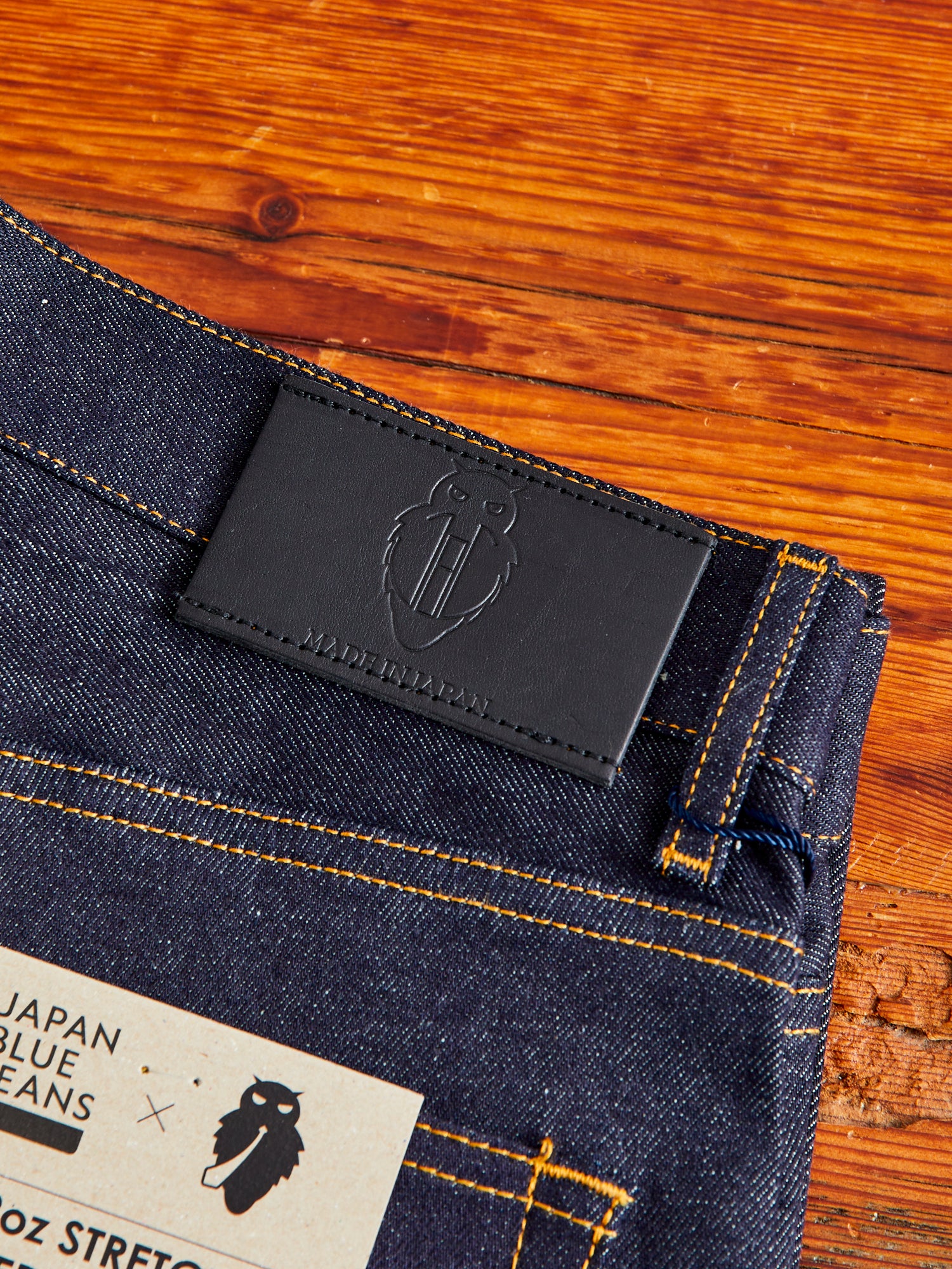 JBO-680 12oz Stretch Selvedge Denim - High Tapered - Image 6