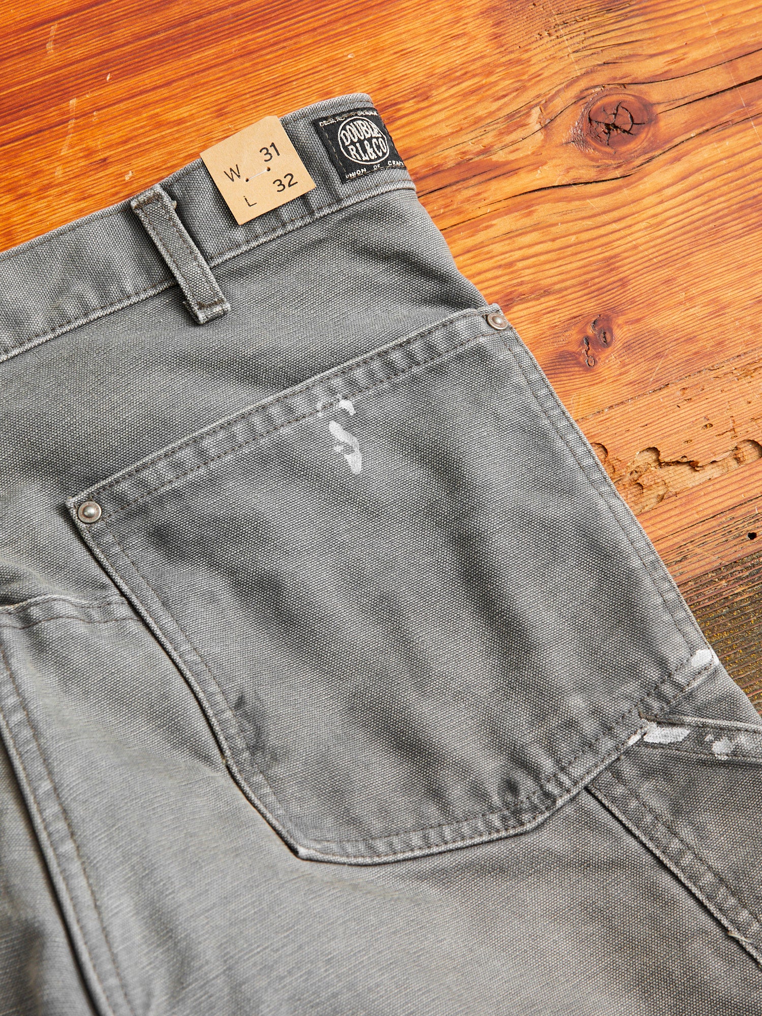 Jenkins Carpenter Pants in Distressed Grey - Image 13