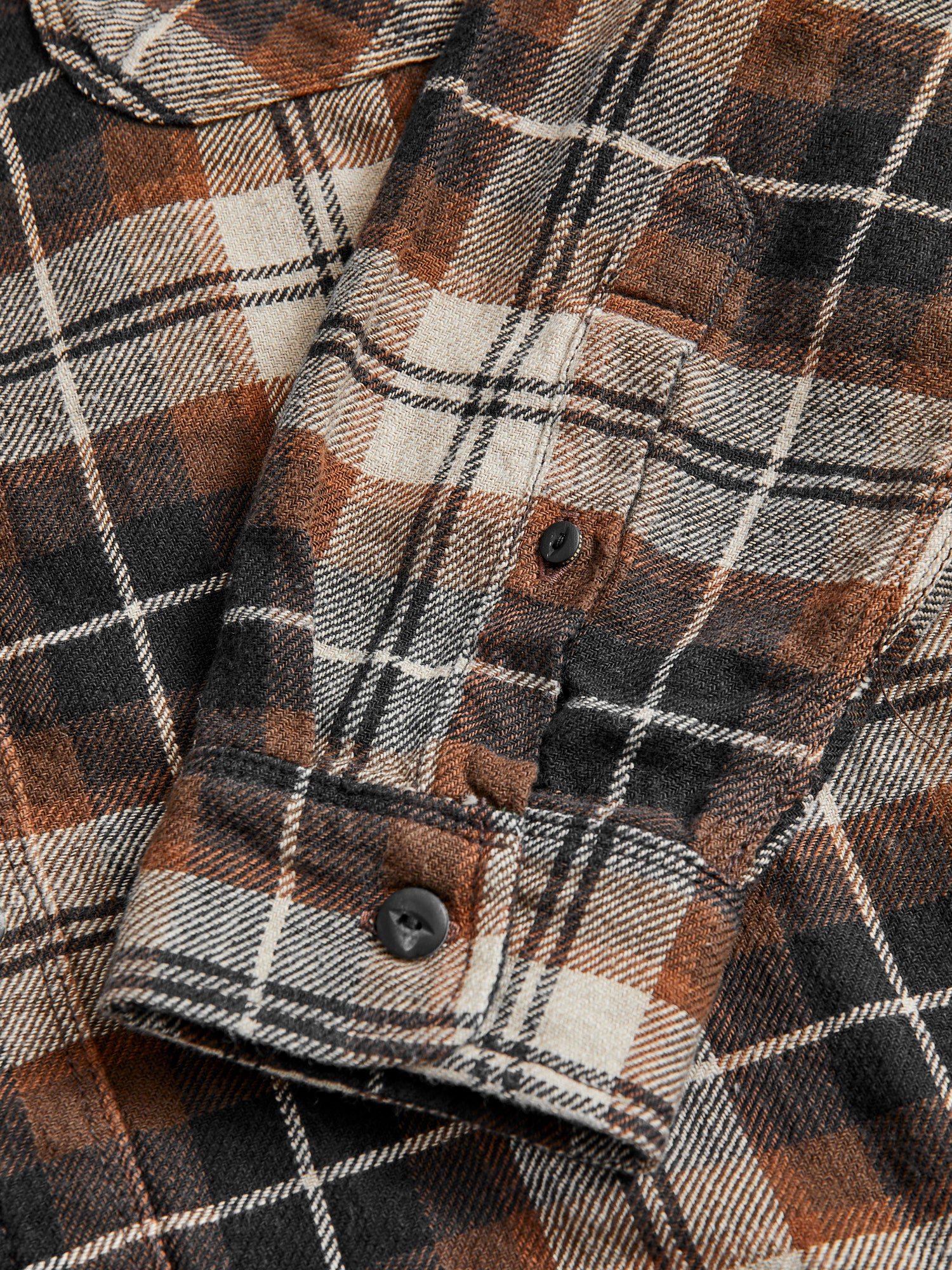 Jepson Work Shirt in Hickory Plaid - Image 5