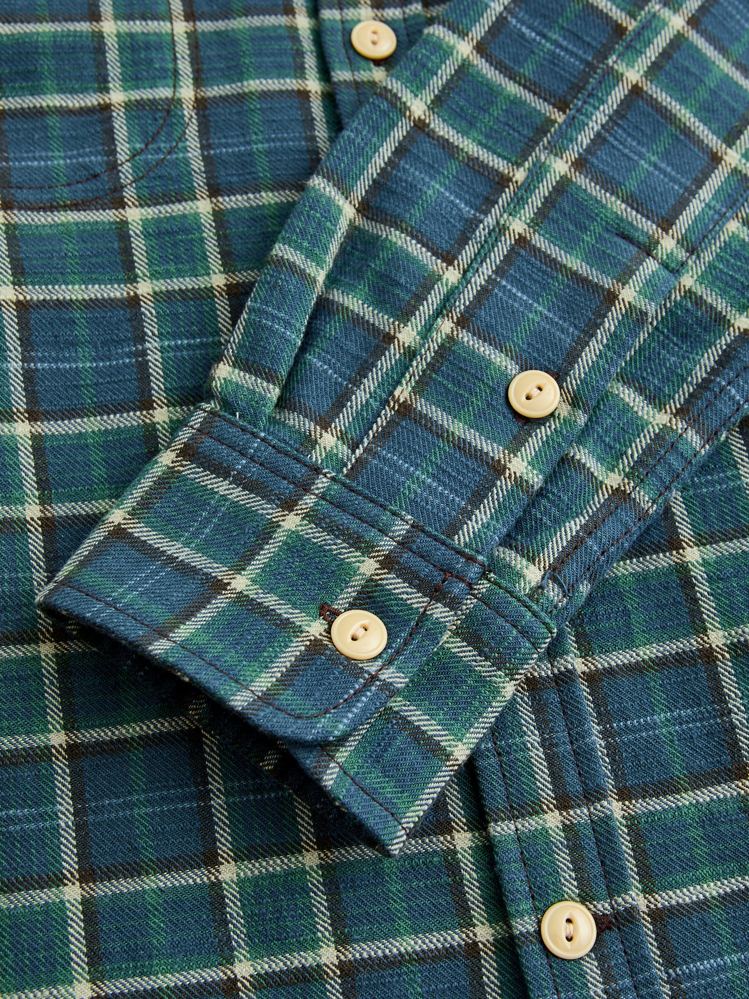 "Jumper Shirt" in Vintage Slub Plaid - Image 5